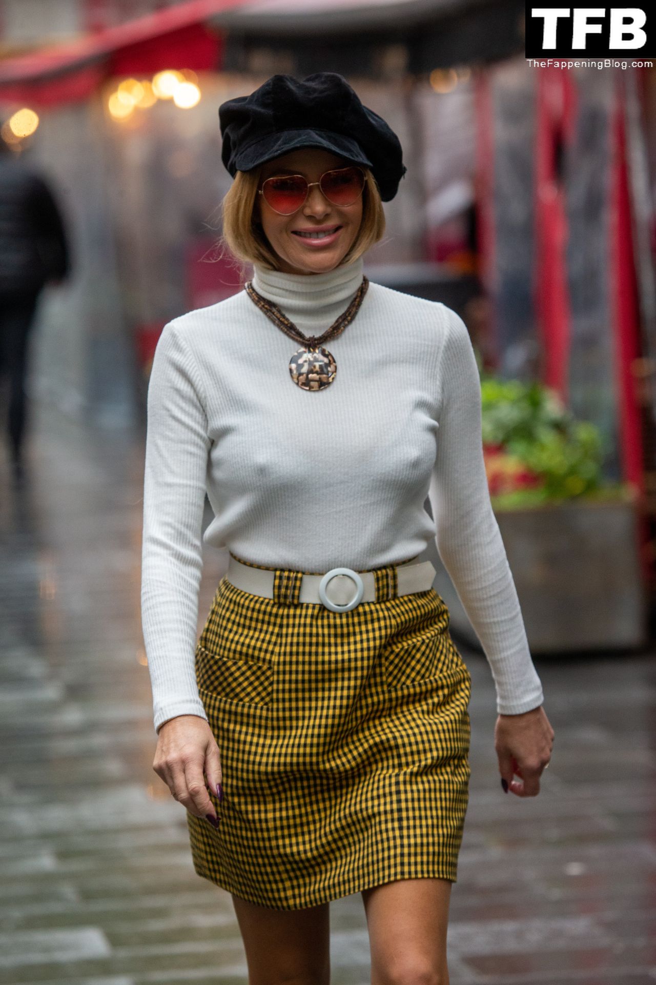 Amanda Holden Sexy The Fappening Blog 10 - Amanda Holden Shows Off Her Pokies Leaving the Global Radio Studios in London (46 Photos)