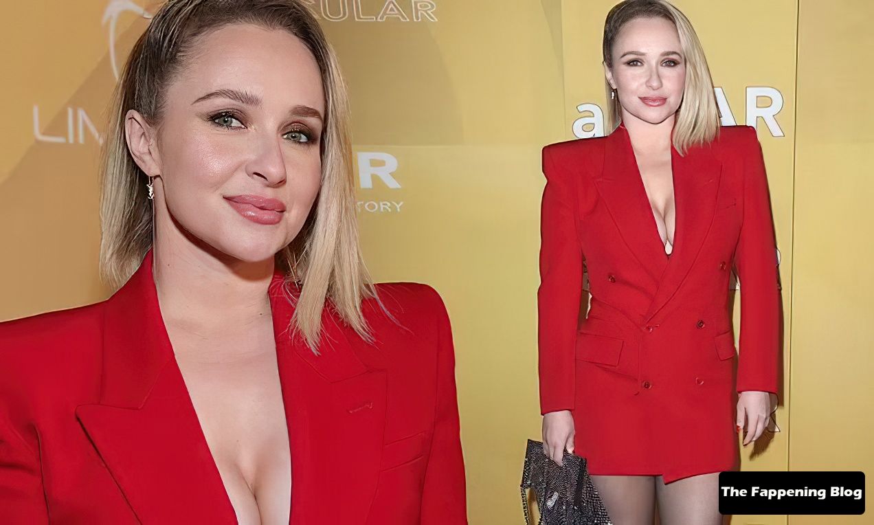 Hayden Panettiere Sexy Boobs 1 1 thefappeningblog.com  - Hayden Panettiere Shows Off Sexy Cleavage & Legs at the 2022 amfAR Gala Los Angeles (76 Photos)