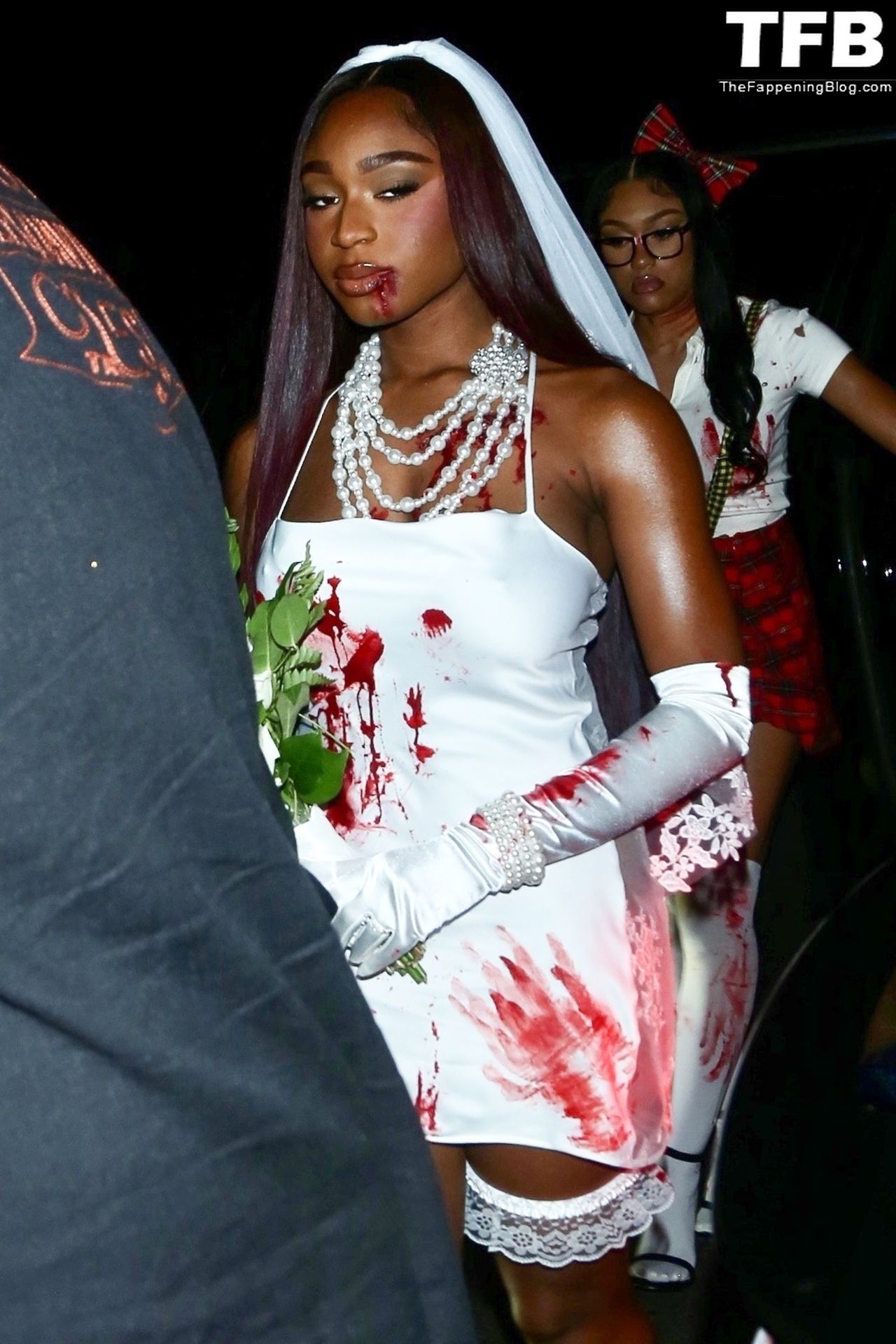 Normani Sexy The Fappening Blog 24 - Normani Attends Kylie and Kendall Jenner’s 818 Halloween Party in WeHo (28 Photos)