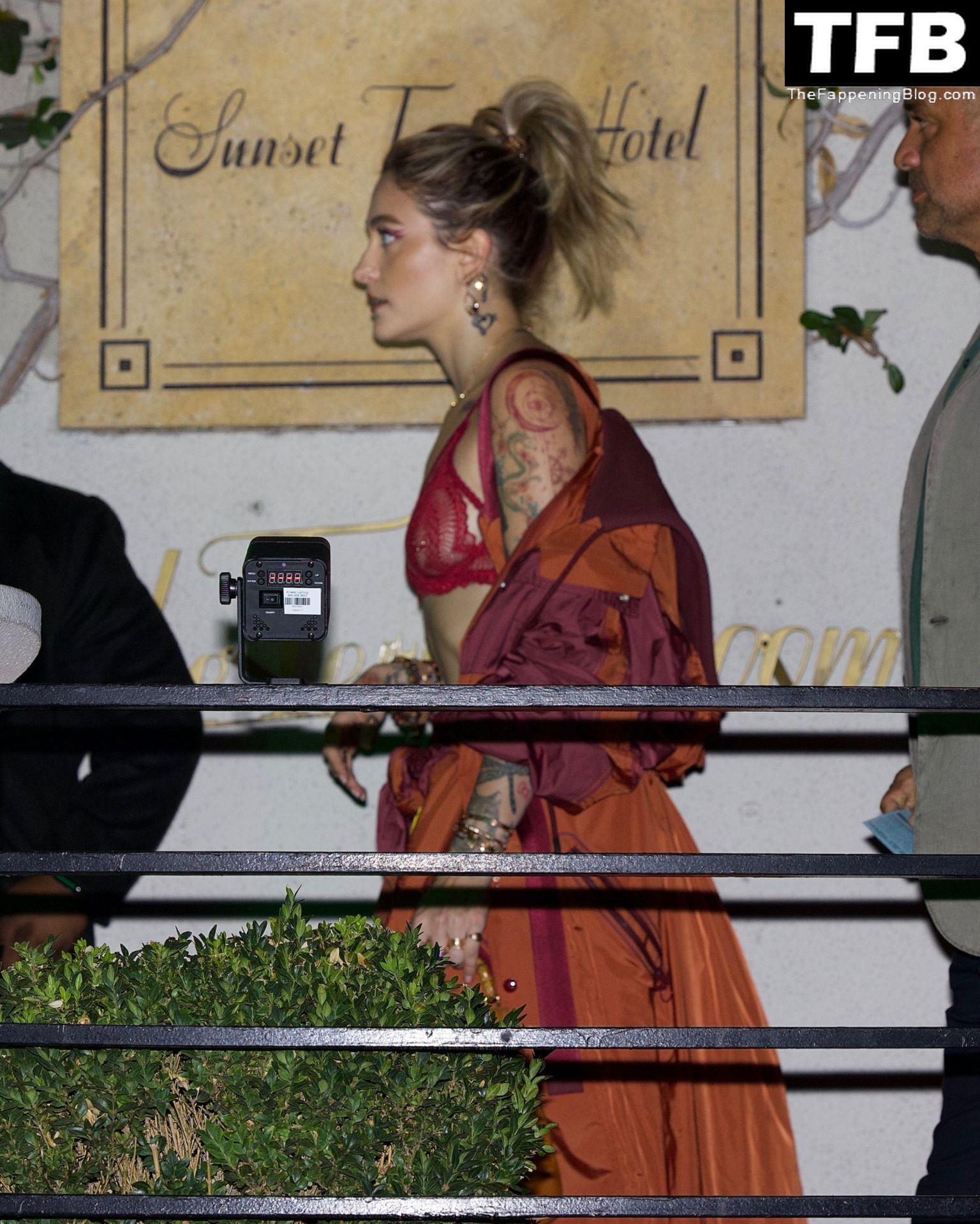 Paris Jackson See Through Nudity The Fappening Blog 23 - Paris Jackson Flashes Her Nude Tits Wearing a See-Through Bra in WeHo (34 Photos)