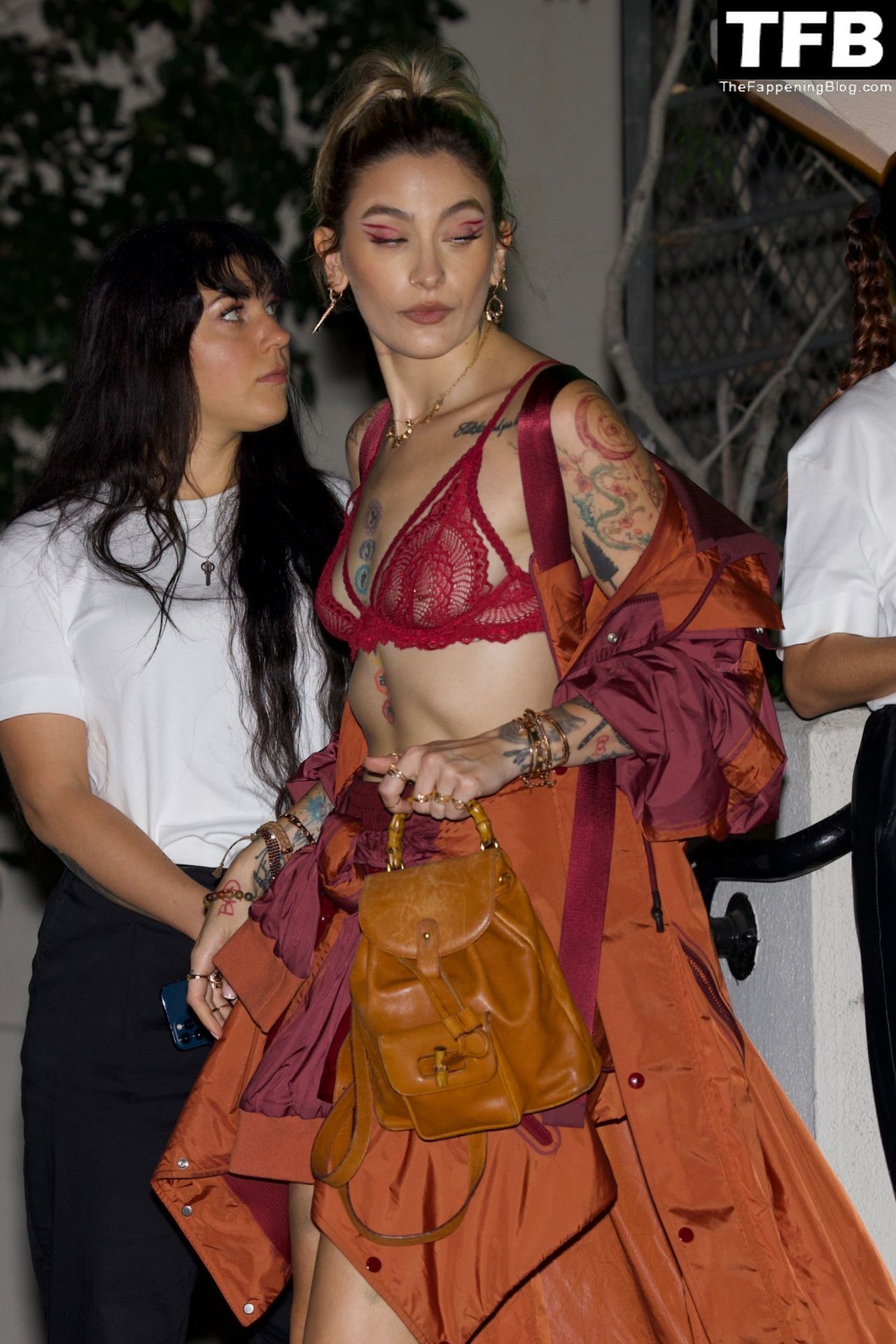 Paris Jackson See Through Nudity The Fappening Blog 25 - Paris Jackson Flashes Her Nude Tits Wearing a See-Through Bra in WeHo (34 Photos)