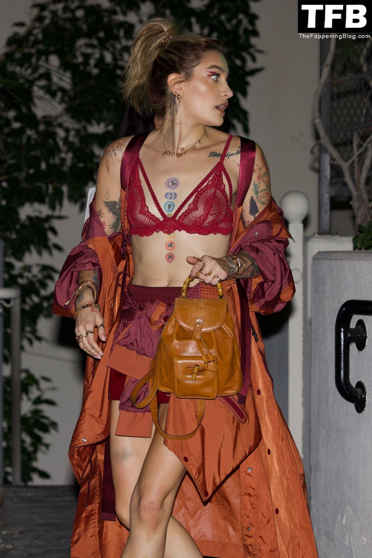Paris Jackson See Through Nudity The Fappening Blog 28 - Paris Jackson Flashes Her Nude Tits Wearing a See-Through Bra in WeHo (34 Photos)