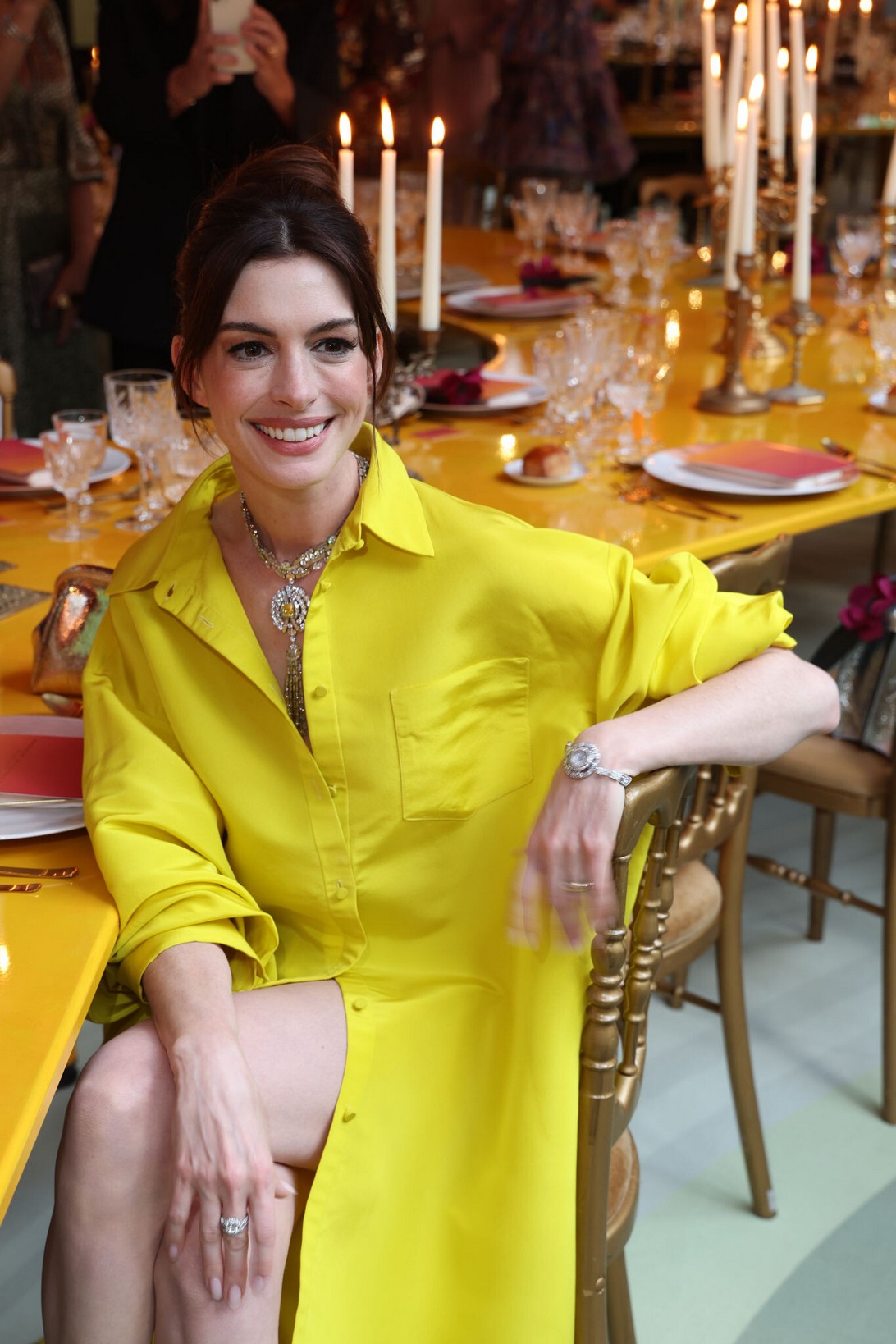 Anne Hathaway Sexy In Yellow TheFappening.Pro 5 - Anne Hathaway Sexy In Yellow (8 Photos)