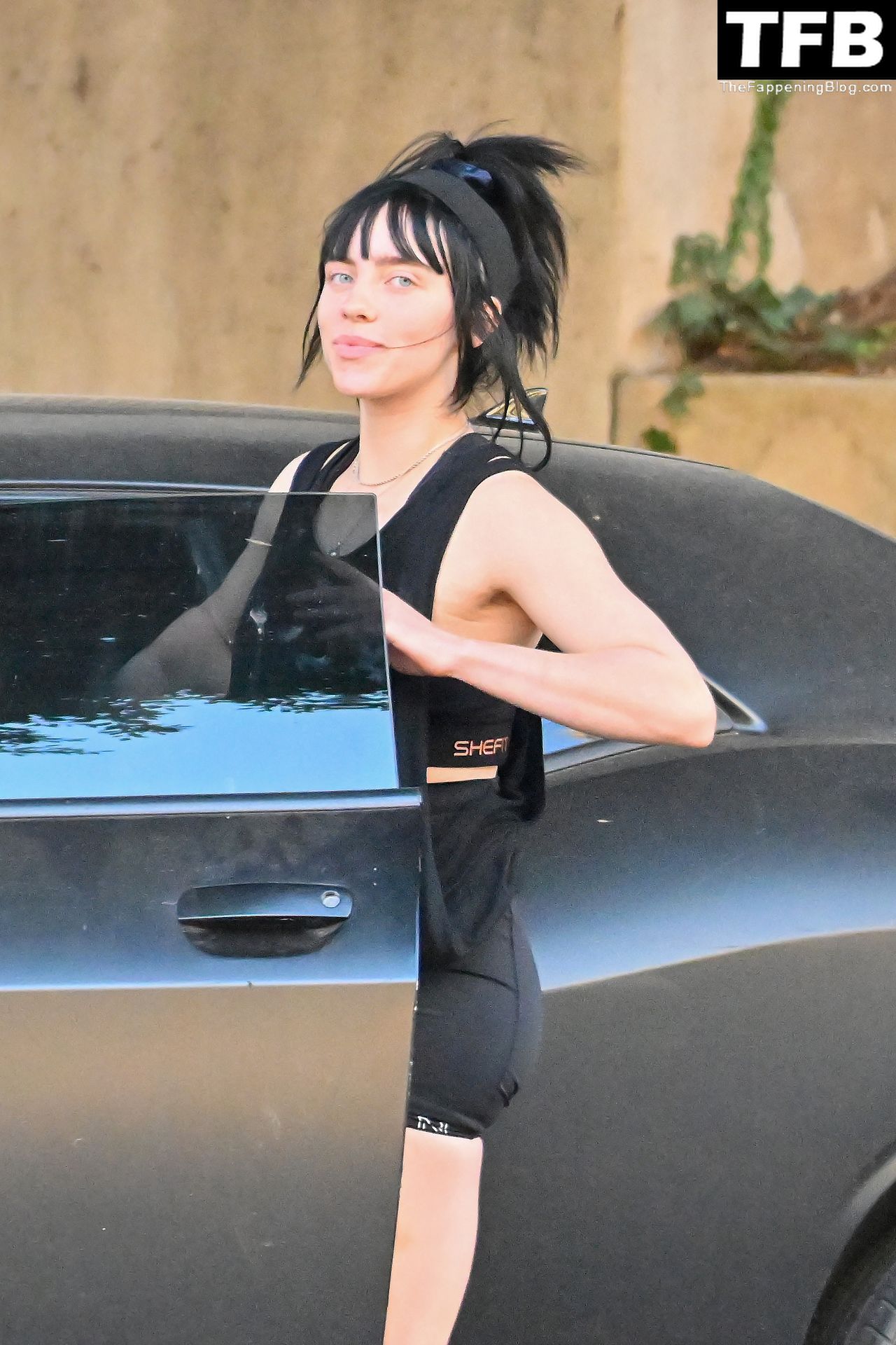 Billie Eilish Sexy The Fappening Blog 1 - Billie Eilish Keeps Up Her Fitness Regime, Stepping Out For Another Workout in Studio City (26 Photos)