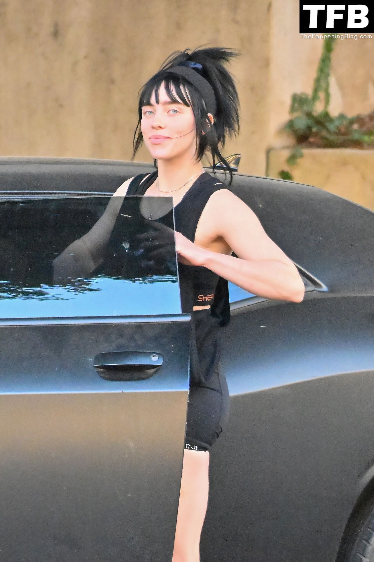 Billie Eilish Sexy The Fappening Blog 24 - Billie Eilish Keeps Up Her Fitness Regime, Stepping Out For Another Workout in Studio City (26 Photos)