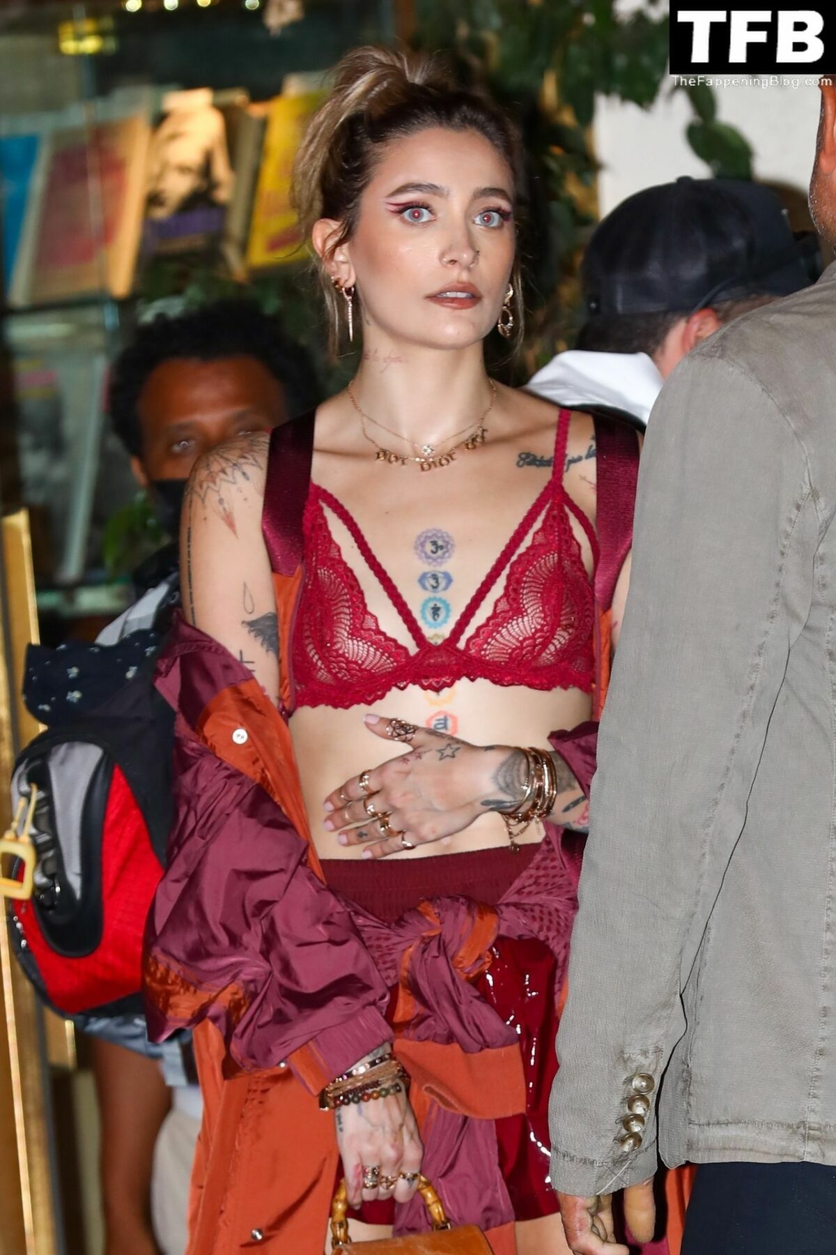 Paris Jackson See Through Nudity The Fappening Blog 1 1200x1800 - Paris Jackson Flashes Her Nude Tits Wearing a See-Through Bra in WeHo (34 Photos)