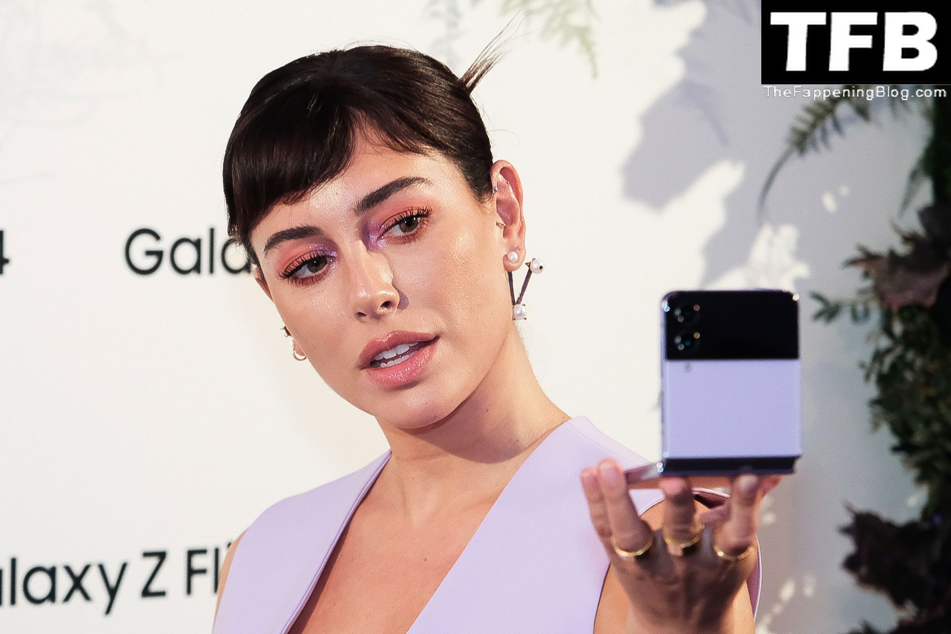 Blanca Suárez Sexy The Fappening Blog 2 - Blanca Suárez Displays Her Sexy Tits at the Presentation of the New Samsung in Madrid (13 Photos)