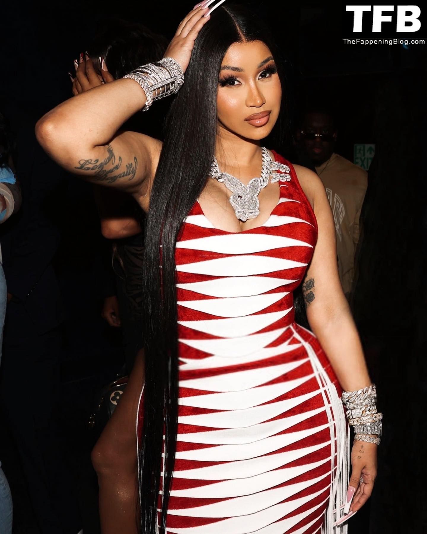 Cardi B Sexy The Fappening Blog 2 - Cardi B Flaunts Her Cleavage as She Leaves a Club with Offset in NYC (8 Photos)