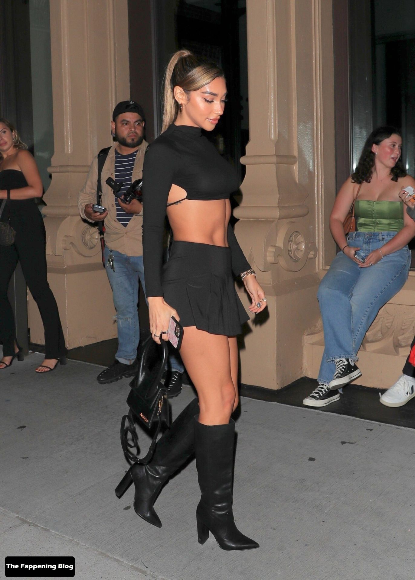 Chantel Jeffries See Through Nudity The Fappening Blog 21 - Chantel Jeffries Looks Stunning Without a Bra Leaving Fai Khadra’s Birthday Party in NYC (33 Photos)