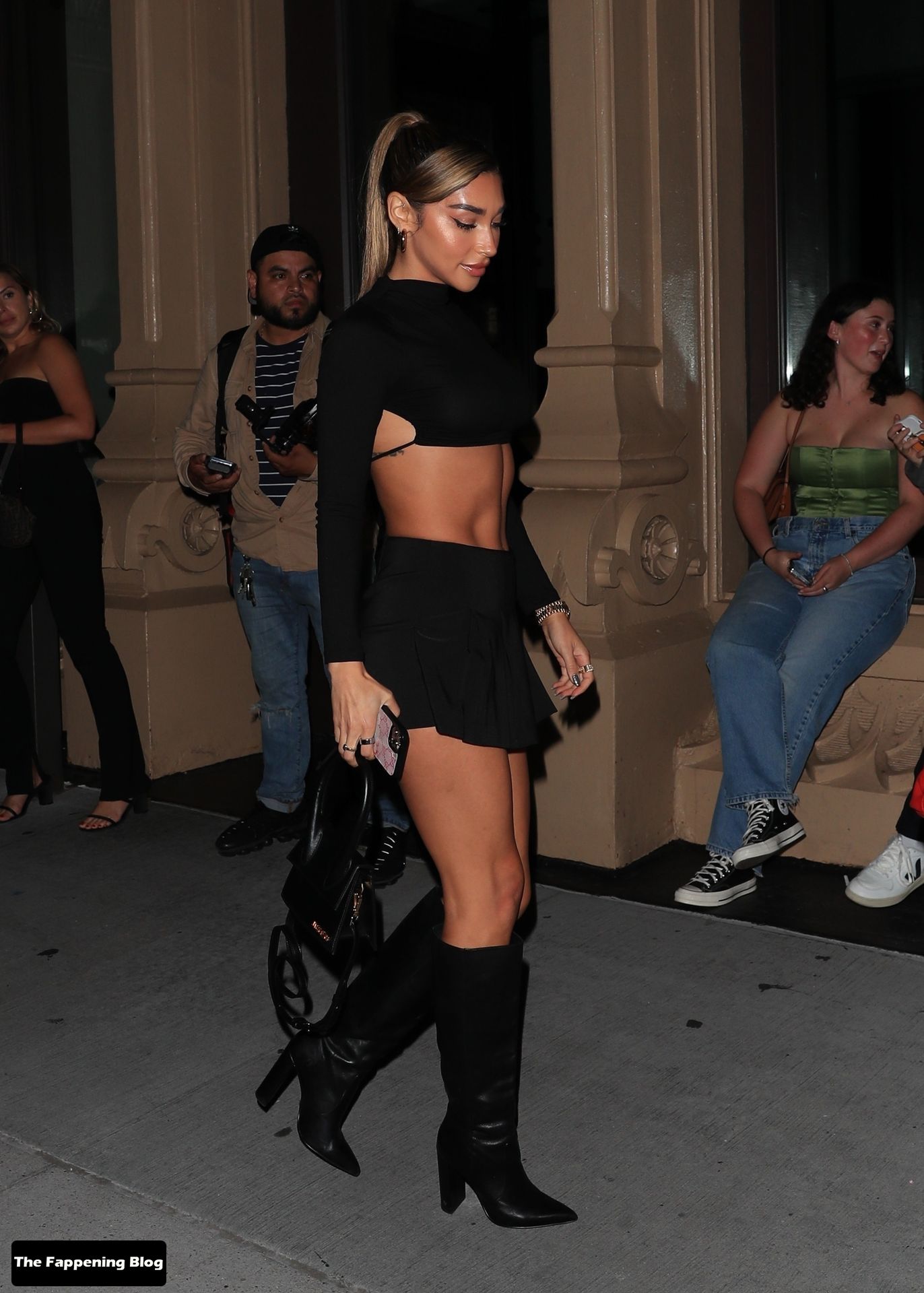 Chantel Jeffries See Through Nudity The Fappening Blog 3 - Chantel Jeffries Looks Stunning Without a Bra Leaving Fai Khadra’s Birthday Party in NYC (33 Photos)