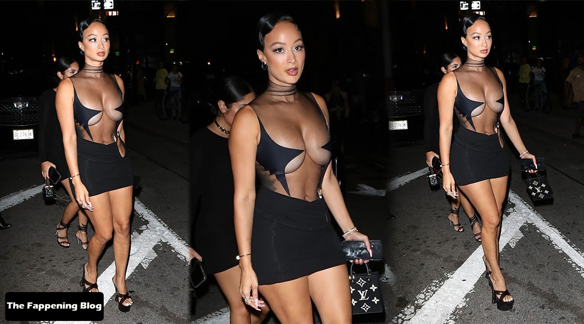 Draya Michele Fantastic Boobs and Legs 1 thefappeningblog.com  - Draya Michele Leaves the NYFW GQ Party Hosted by Kendall Jenner at the Ned NoMad in New York (13 Photos)