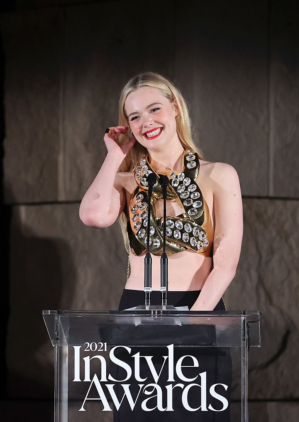 Elle Fanning Sexy TheFappening.Pro 19 - Elle Fanning Sexy At 6th Annual InStyle Awards (38 Photos And Video)