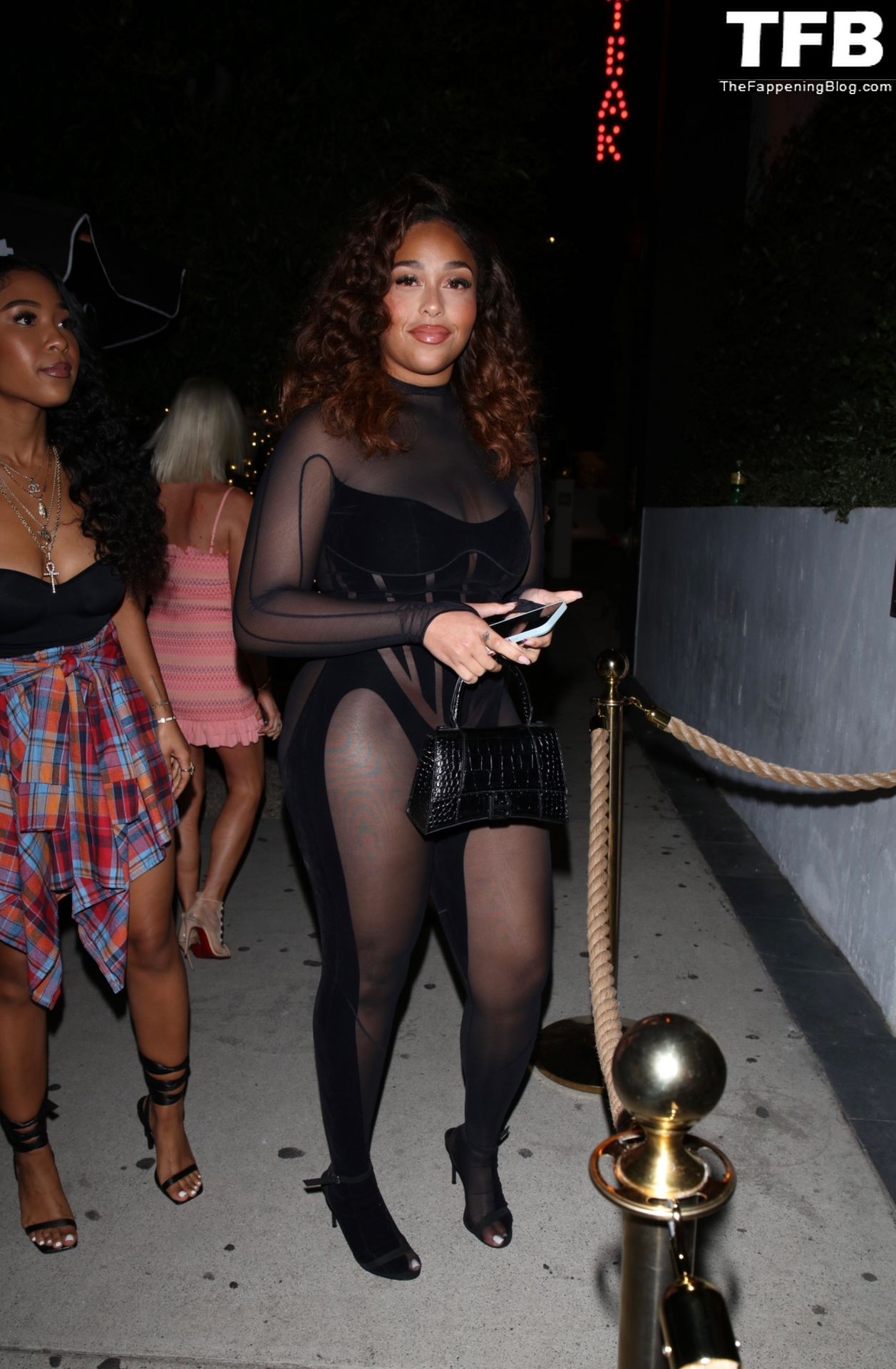 Jordyn Woods Sexy The Fappening Blog 11 - Jordyn Woods Shows Off Her Sexy Butt While Arriving to Catch Steak LA (15 Photos)