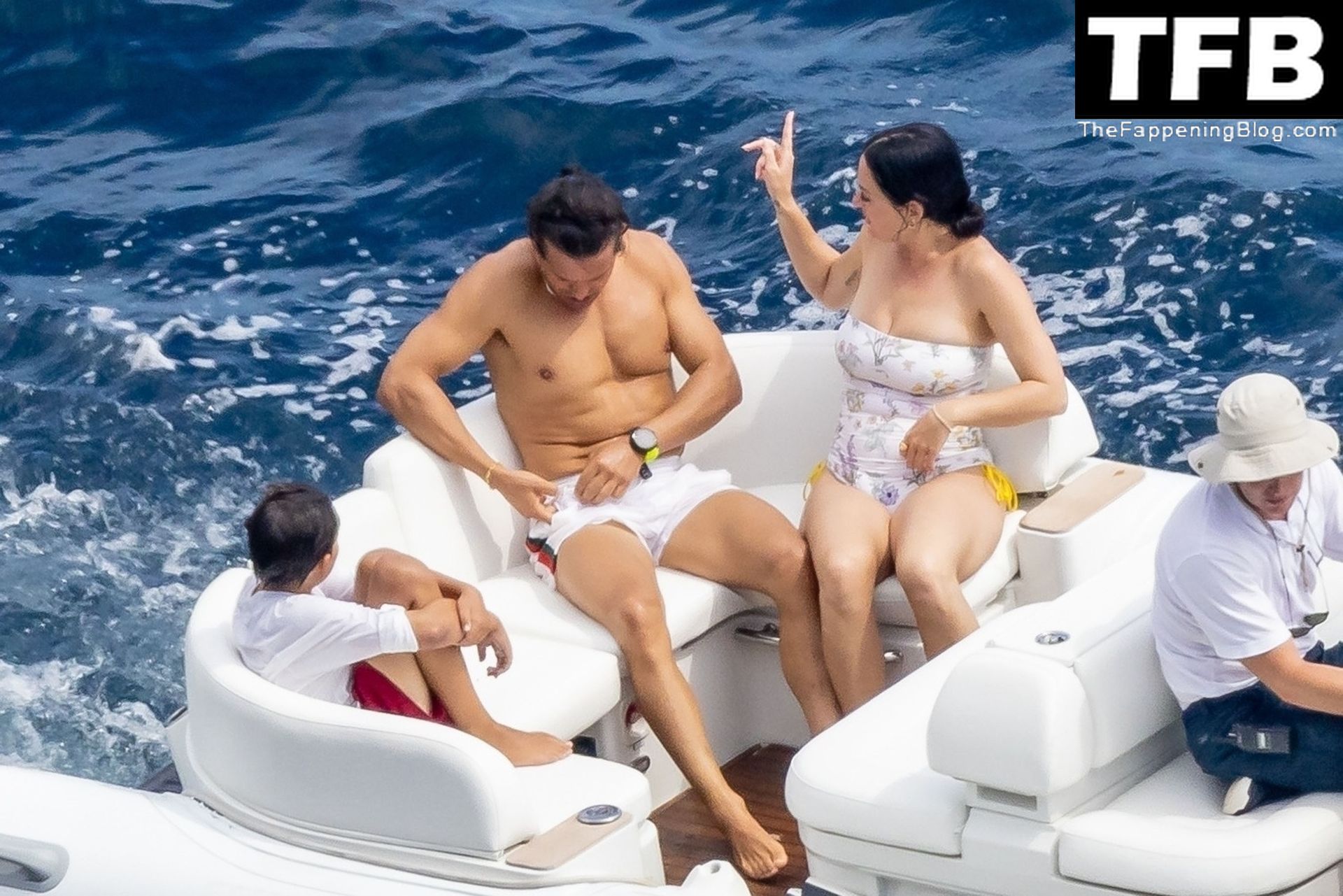 Katy Perry Sexy The Fappening Blog 10 - Katy Perry Rocks a Strapless Swimsuit While Enjoying a Beach Day with Orlando Bloom in Positano (105 Photos)