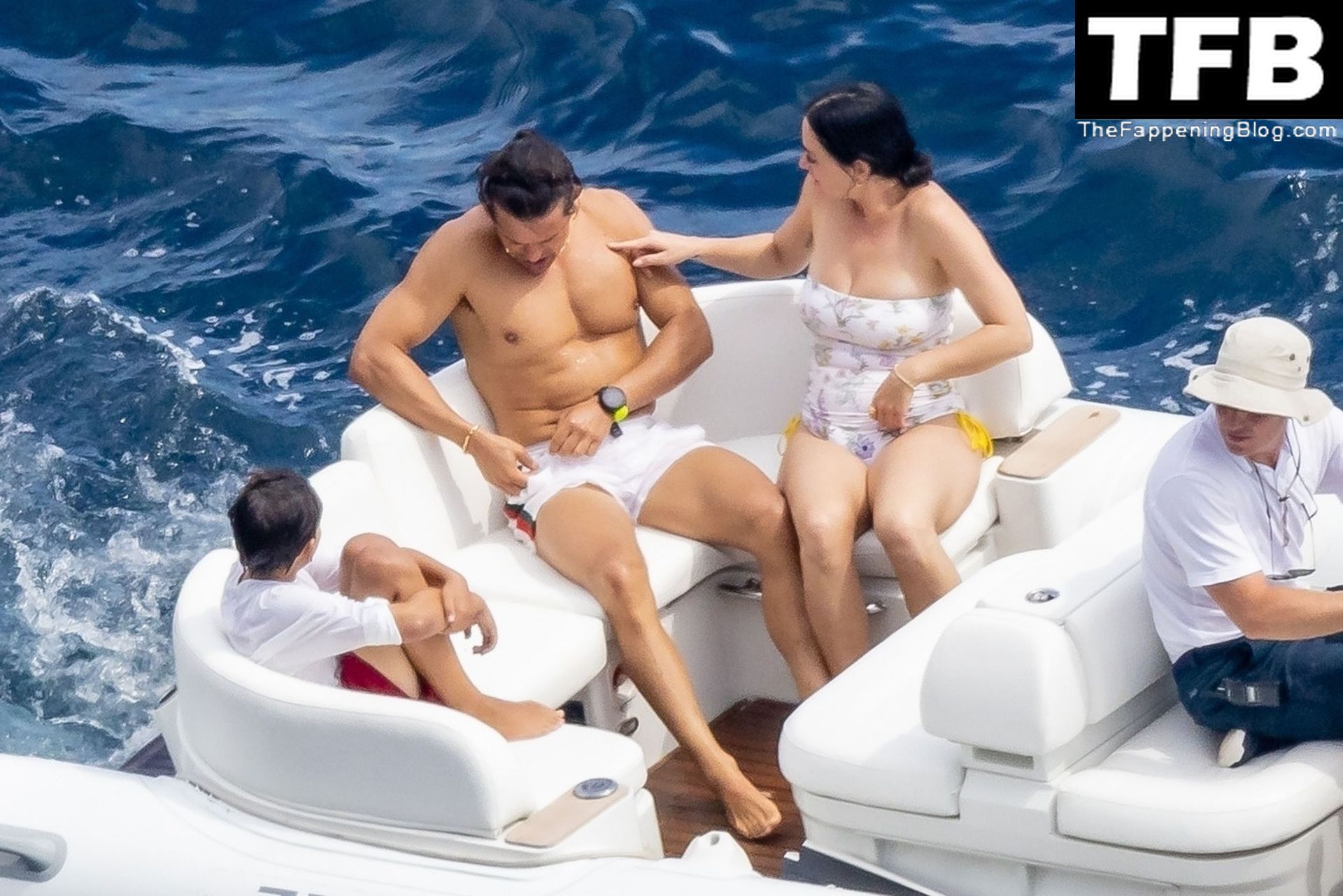 Katy Perry Sexy The Fappening Blog 7 - Katy Perry Rocks a Strapless Swimsuit While Enjoying a Beach Day with Orlando Bloom in Positano (105 Photos)