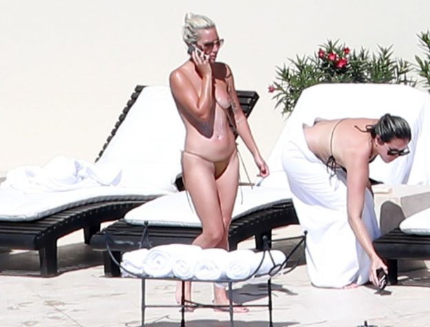 Lady Gaga Topless Nude 7 624x475 - Lady Gaga Flaunts Her Tits (12 Photos)