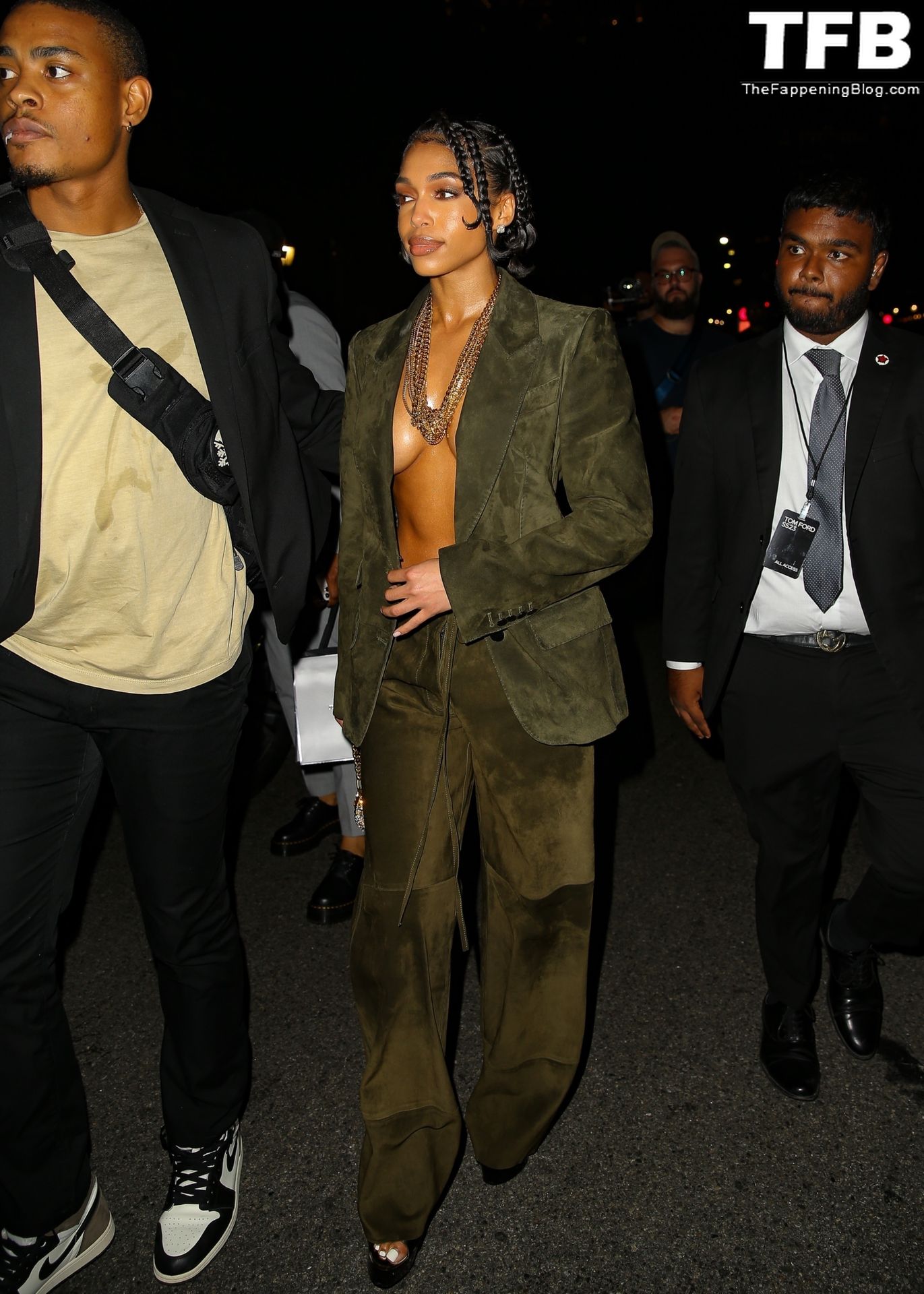 Lori Harvey Sexy The Fappening Blog 14 - Lori Harvey Shows Off Her Tits at the Tom Ford Fashion Show (38 Photos)