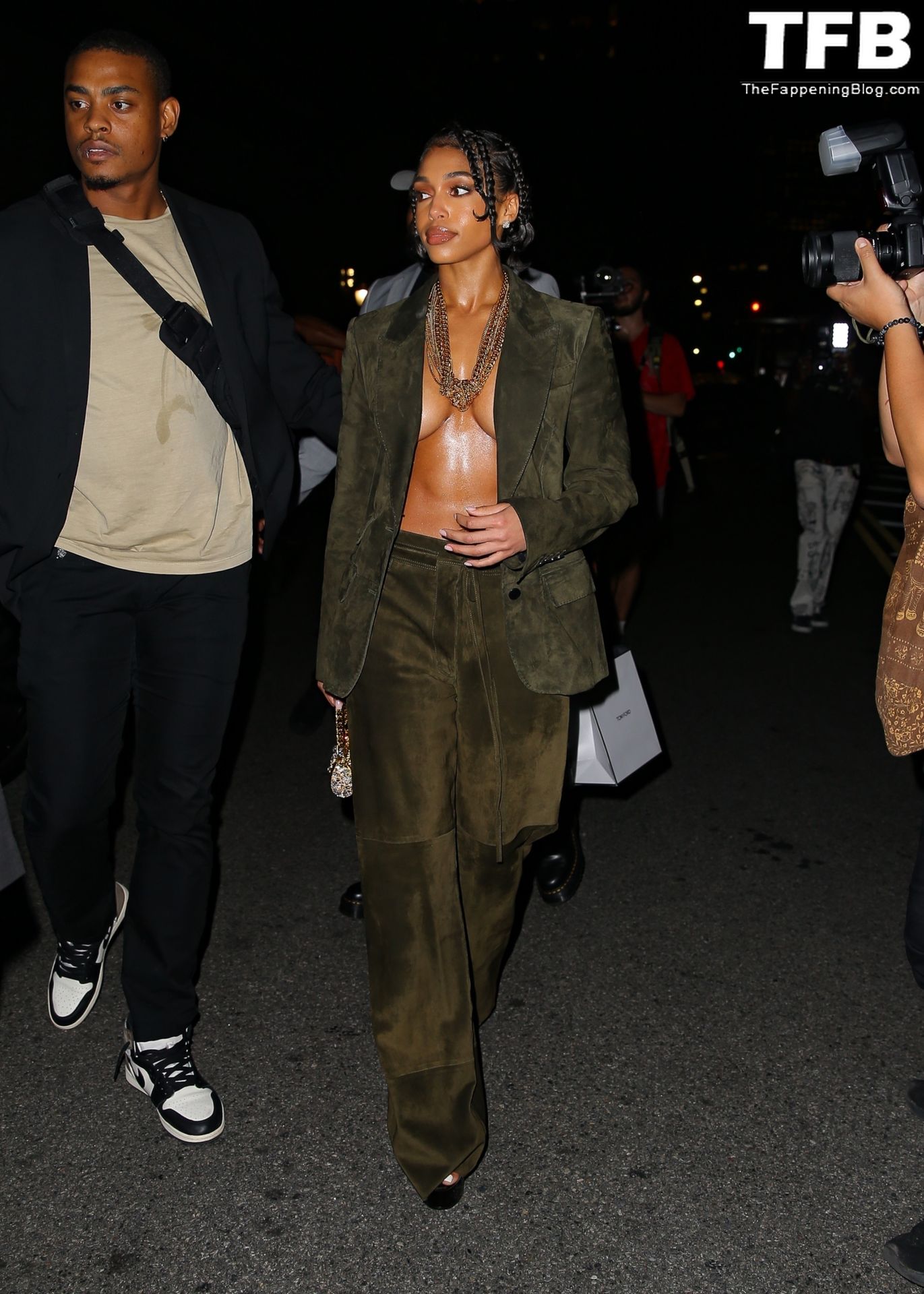Lori Harvey Sexy The Fappening Blog 15 - Lori Harvey Shows Off Her Tits at the Tom Ford Fashion Show (38 Photos)