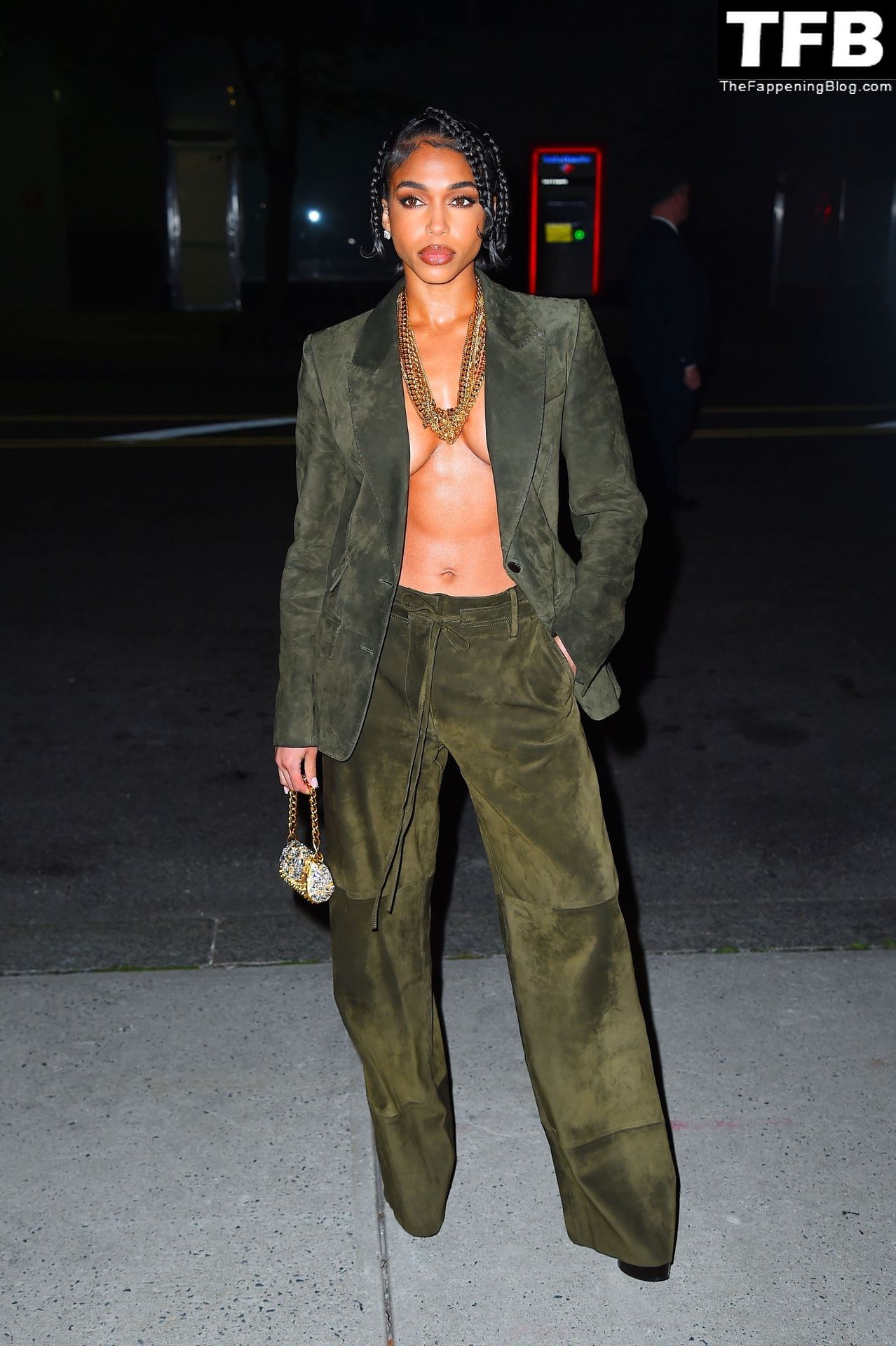 Lori Harvey Sexy The Fappening Blog 18 - Lori Harvey Shows Off Her Tits at the Tom Ford Fashion Show (38 Photos)