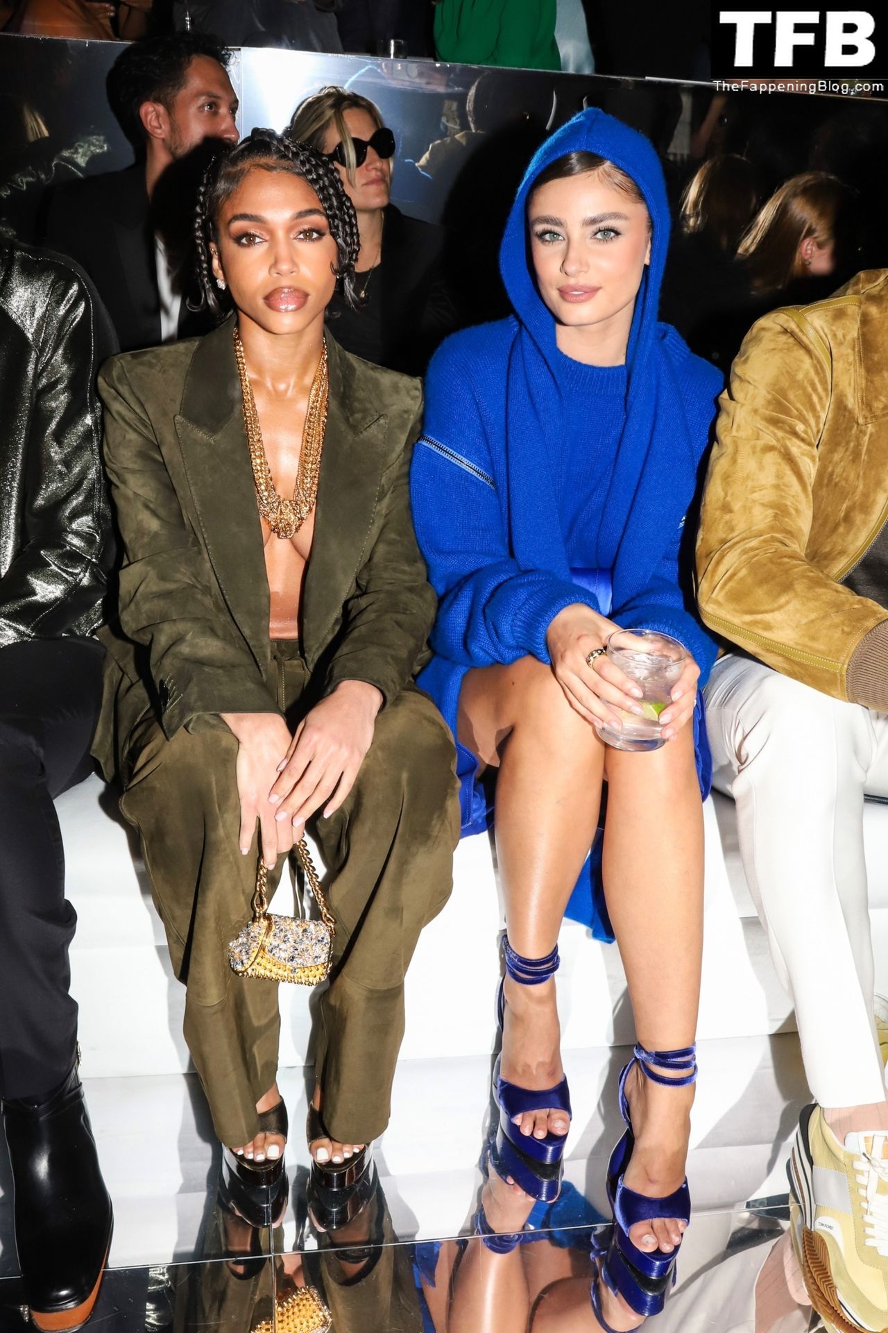 Lori Harvey Sexy The Fappening Blog 2 - Lori Harvey Shows Off Her Tits at the Tom Ford Fashion Show (38 Photos)