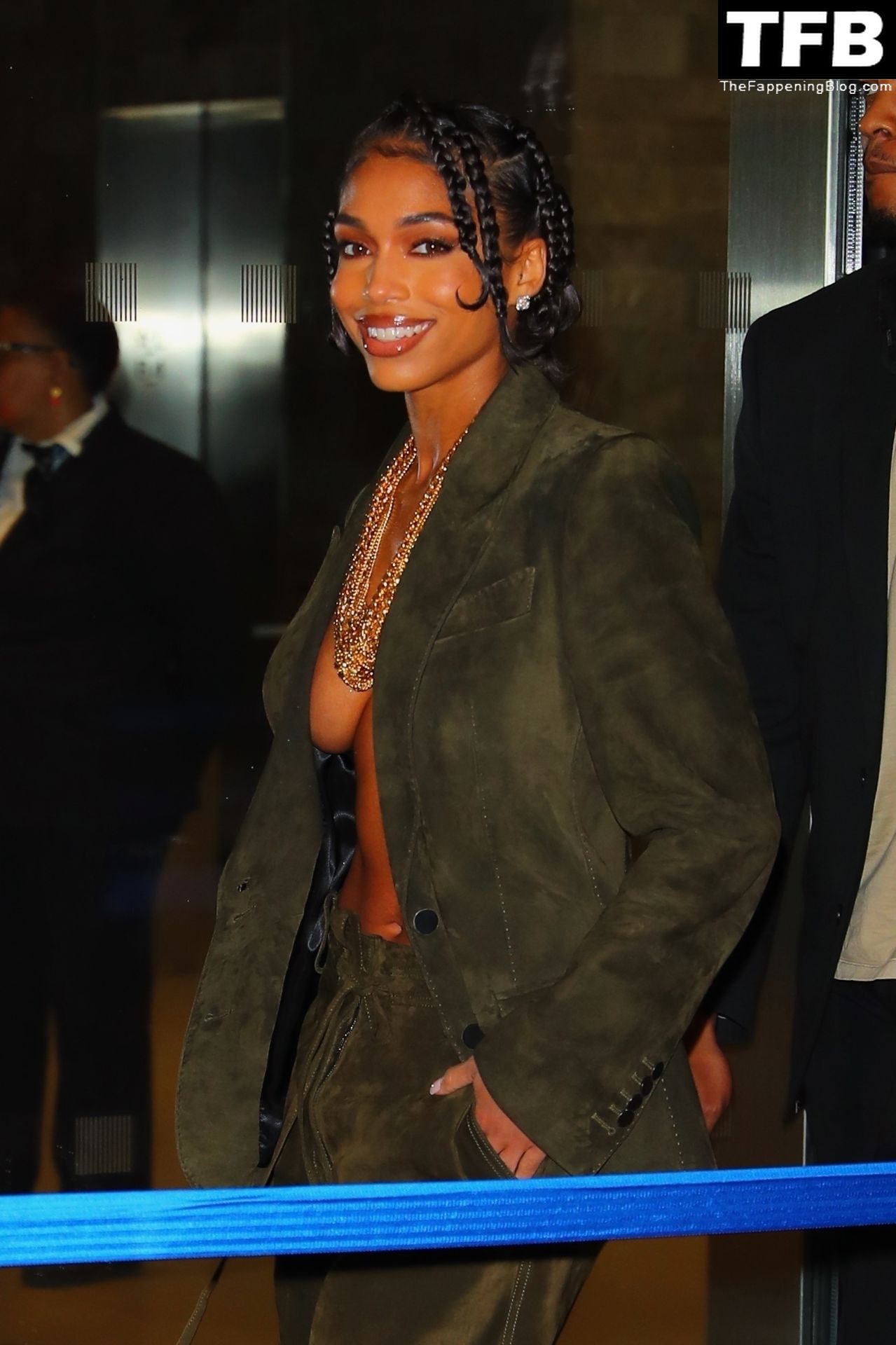 Lori Harvey Sexy The Fappening Blog 20 - Lori Harvey Shows Off Her Tits at the Tom Ford Fashion Show (38 Photos)