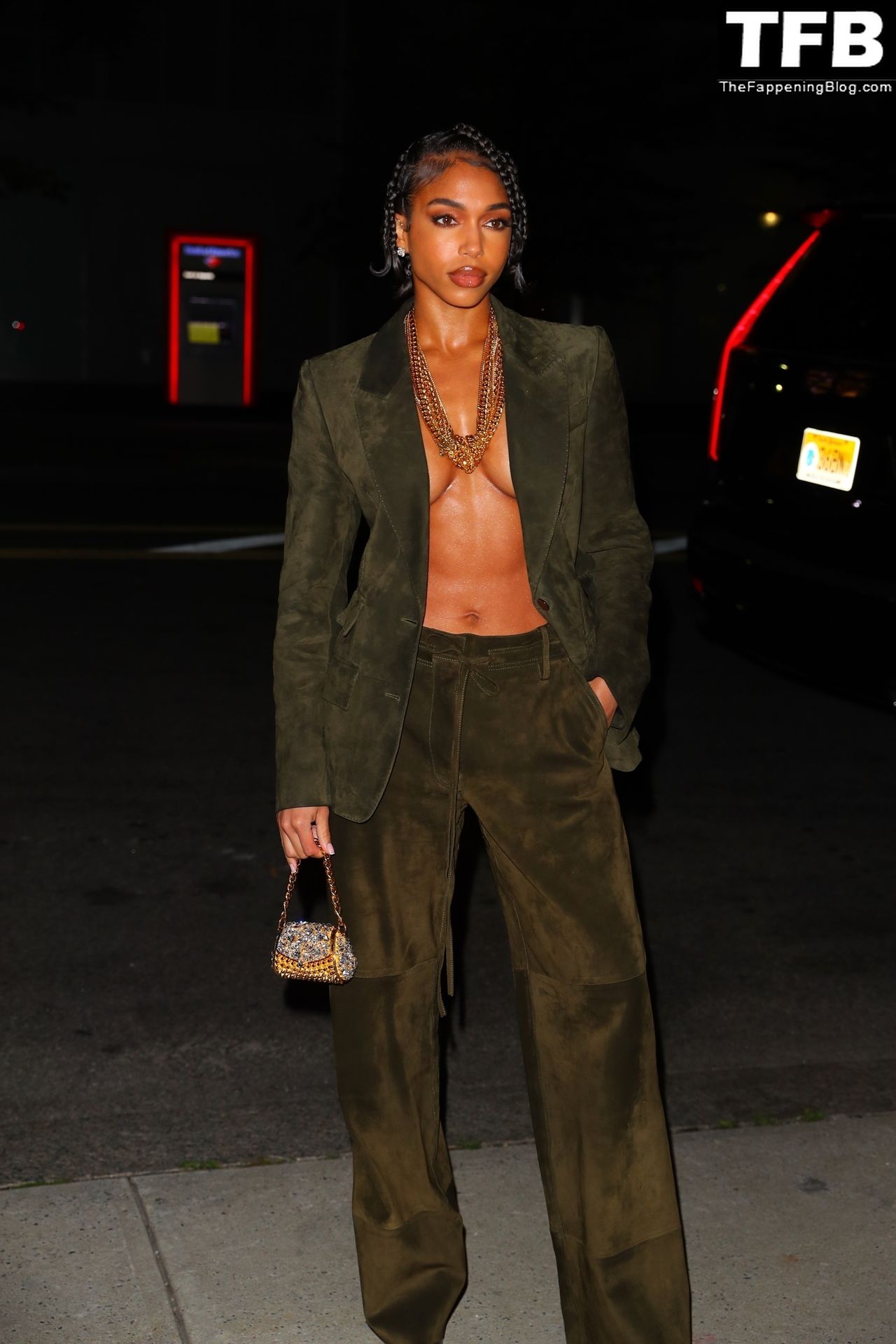 Lori Harvey Sexy The Fappening Blog 24 - Lori Harvey Shows Off Her Tits at the Tom Ford Fashion Show (38 Photos)