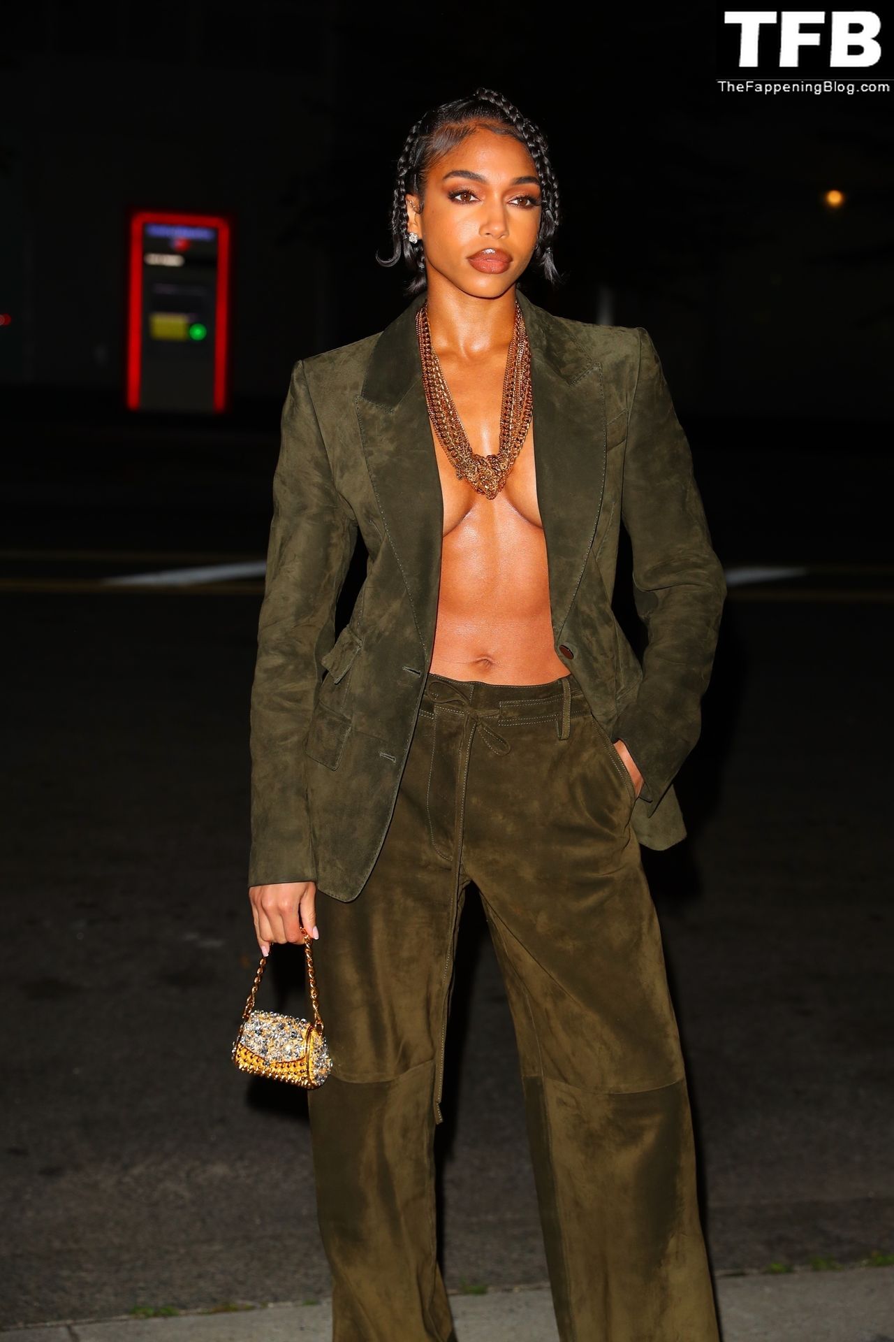 Lori Harvey Sexy The Fappening Blog 25 - Lori Harvey Shows Off Her Tits at the Tom Ford Fashion Show (38 Photos)