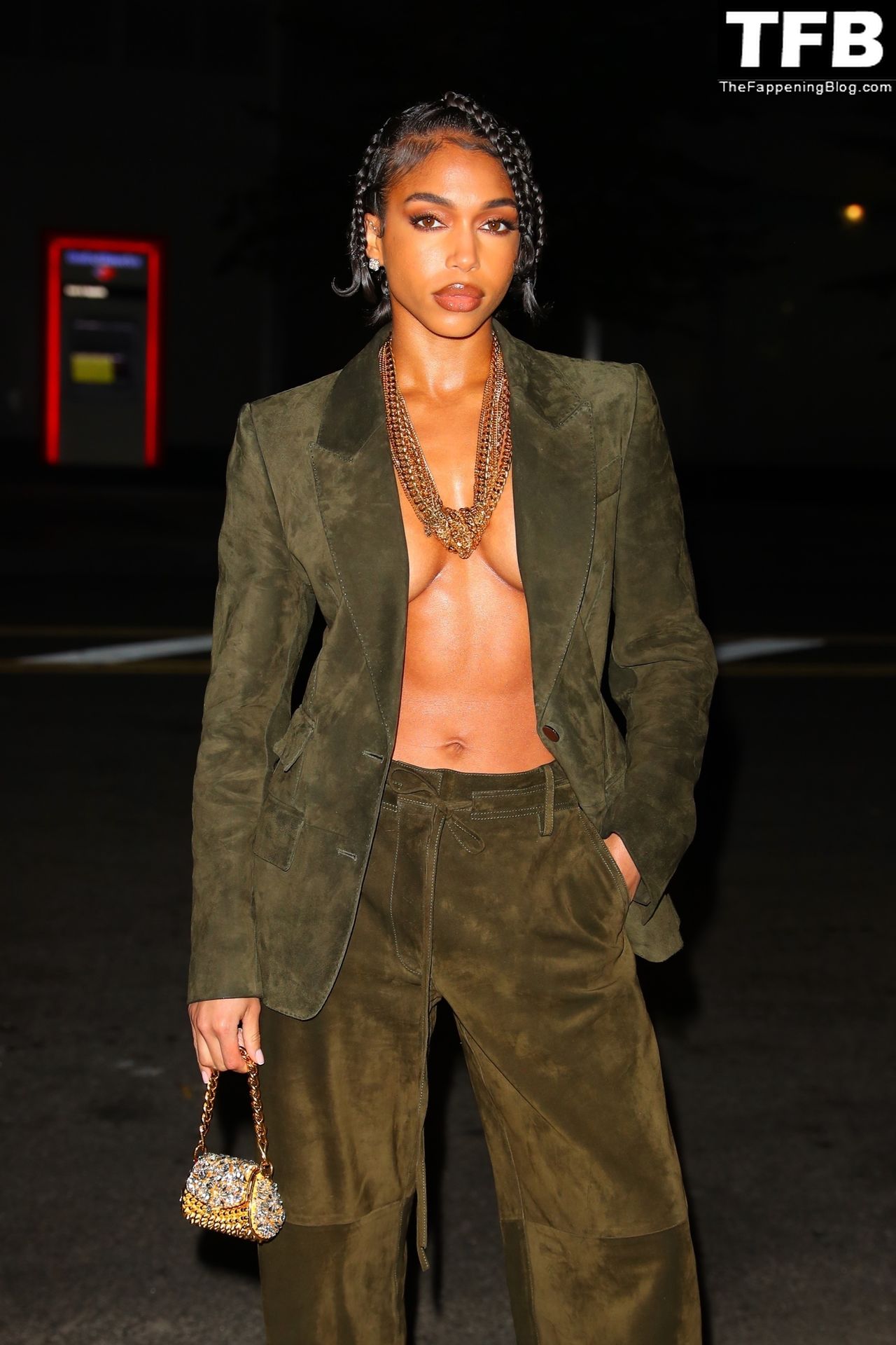 Lori Harvey Sexy The Fappening Blog 27 - Lori Harvey Shows Off Her Tits at the Tom Ford Fashion Show (38 Photos)
