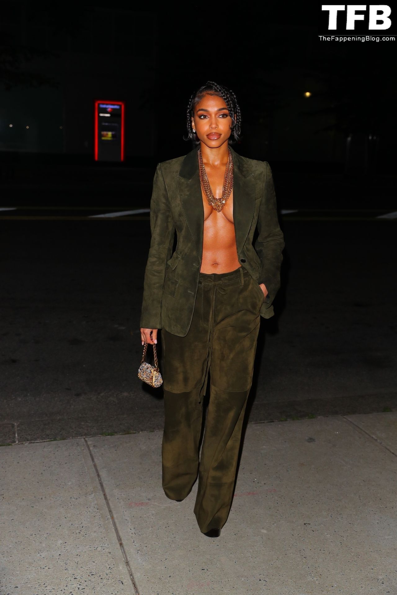 Lori Harvey Sexy The Fappening Blog 30 - Lori Harvey Shows Off Her Tits at the Tom Ford Fashion Show (38 Photos)