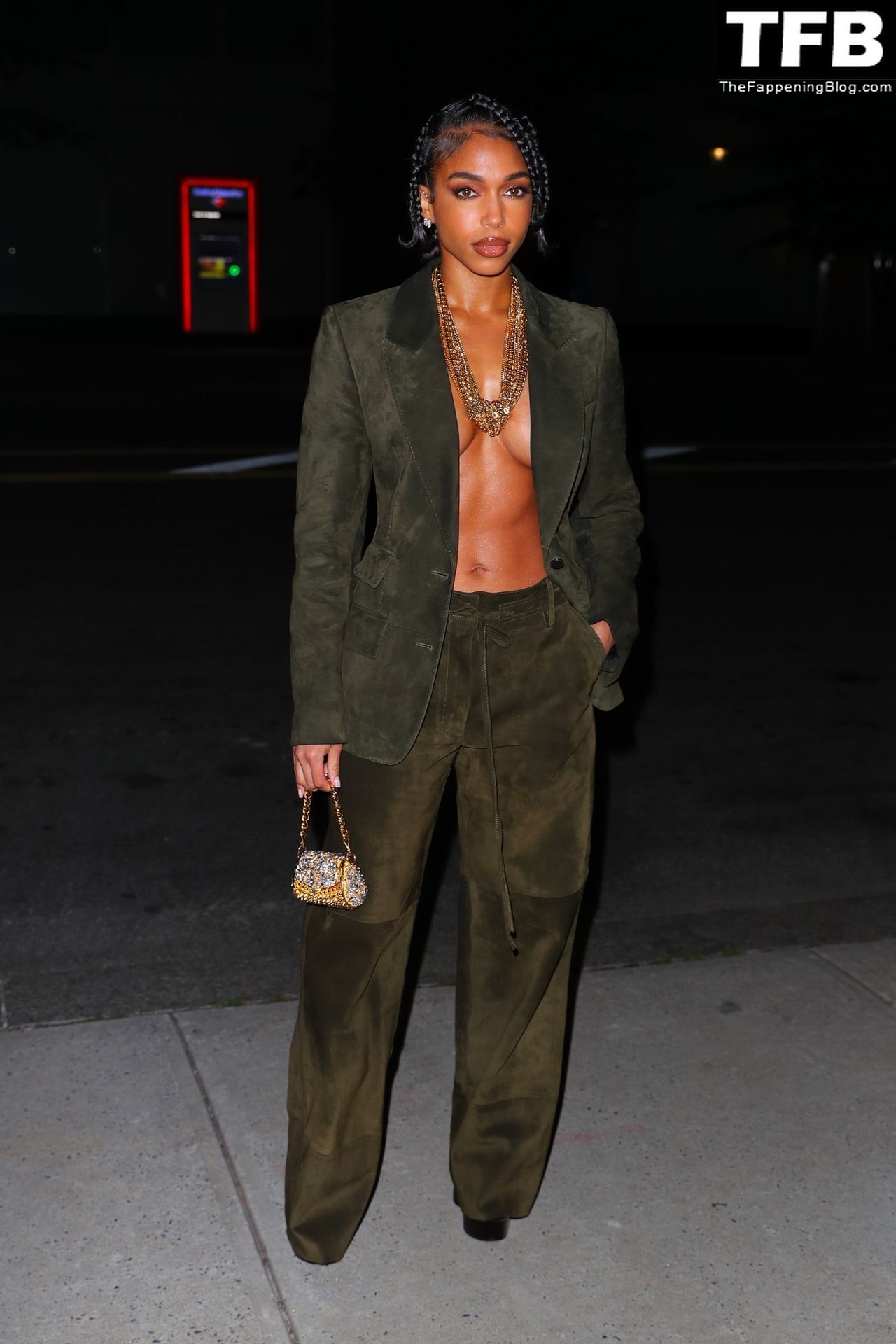 Lori Harvey Sexy The Fappening Blog 31 - Lori Harvey Shows Off Her Tits at the Tom Ford Fashion Show (38 Photos)