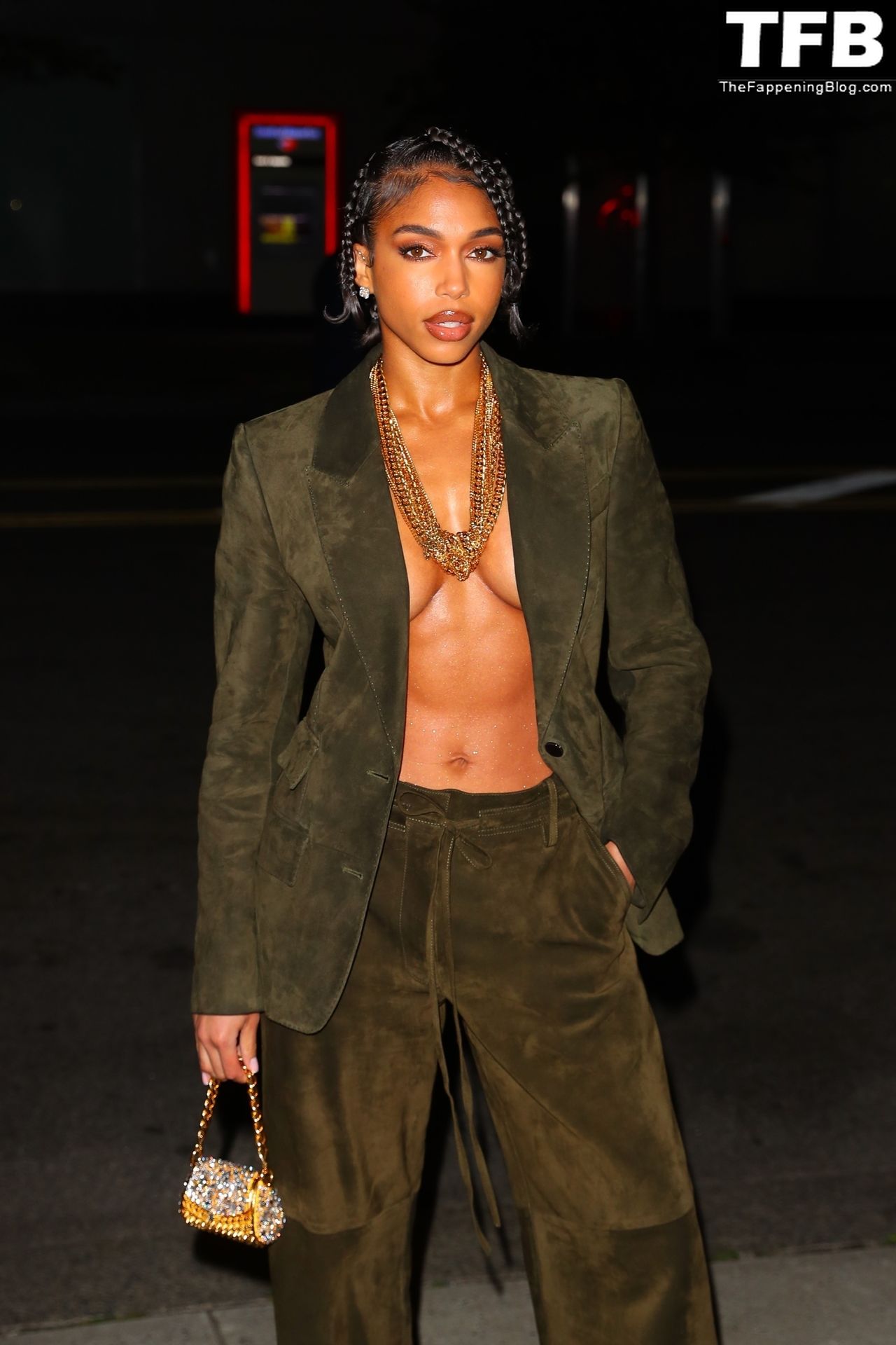 Lori Harvey Sexy The Fappening Blog 32 - Lori Harvey Shows Off Her Tits at the Tom Ford Fashion Show (38 Photos)