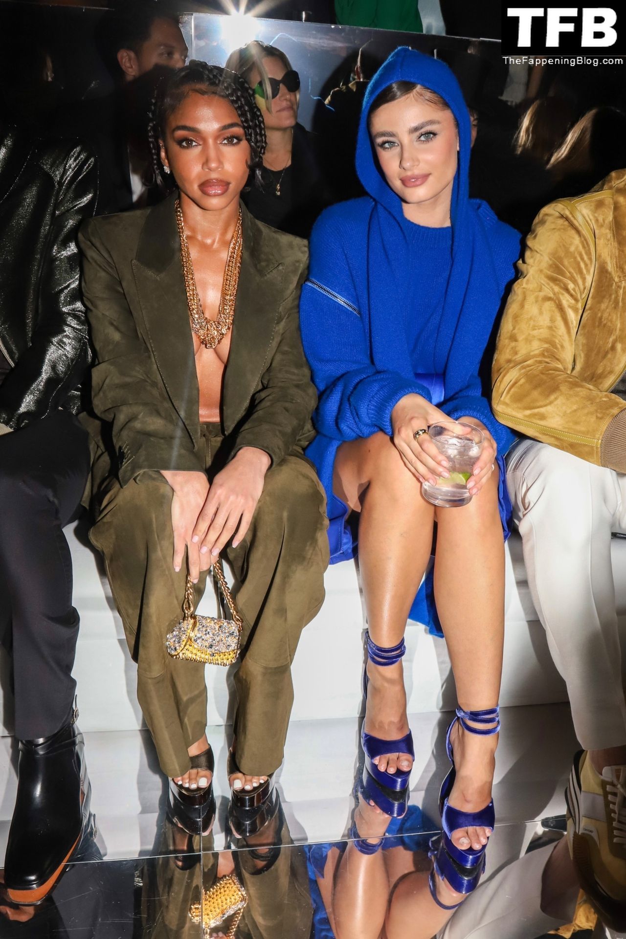 Lori Harvey Sexy The Fappening Blog 6 - Lori Harvey Shows Off Her Tits at the Tom Ford Fashion Show (38 Photos)