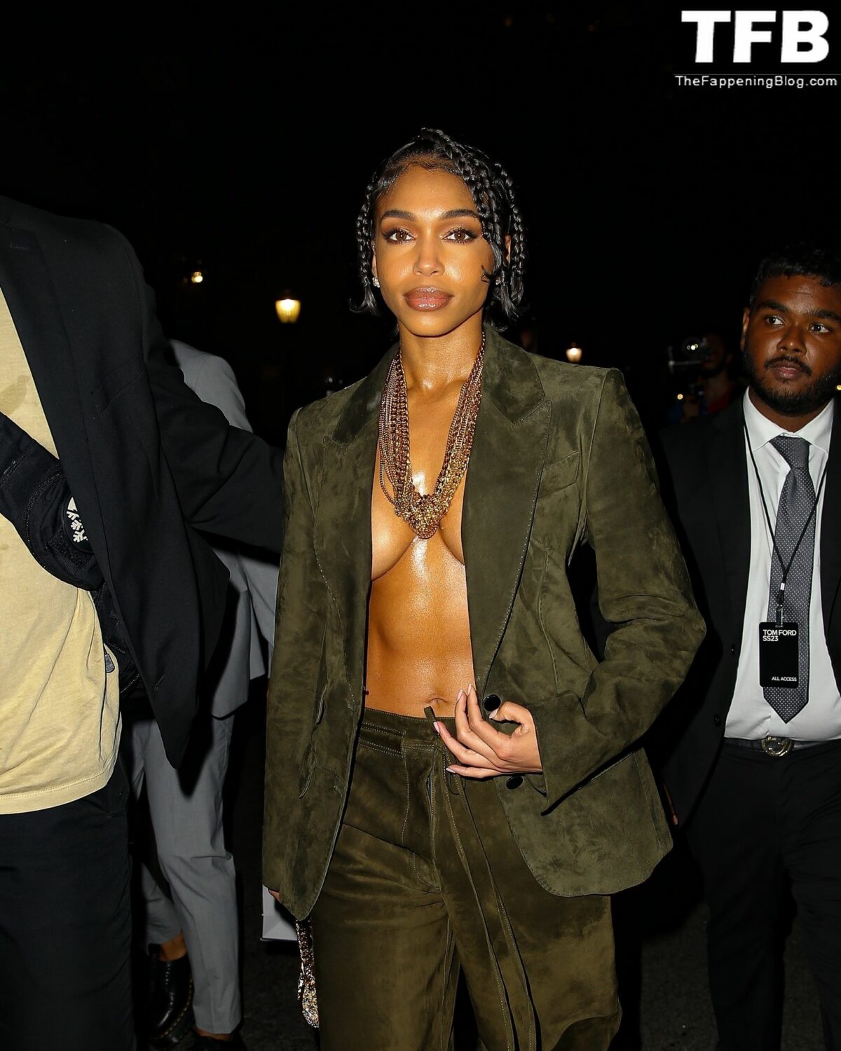 Lori Harvey Sexy The Fappening Blog 8 1200x1500 - Lori Harvey Shows Off Her Tits at the Tom Ford Fashion Show (38 Photos)