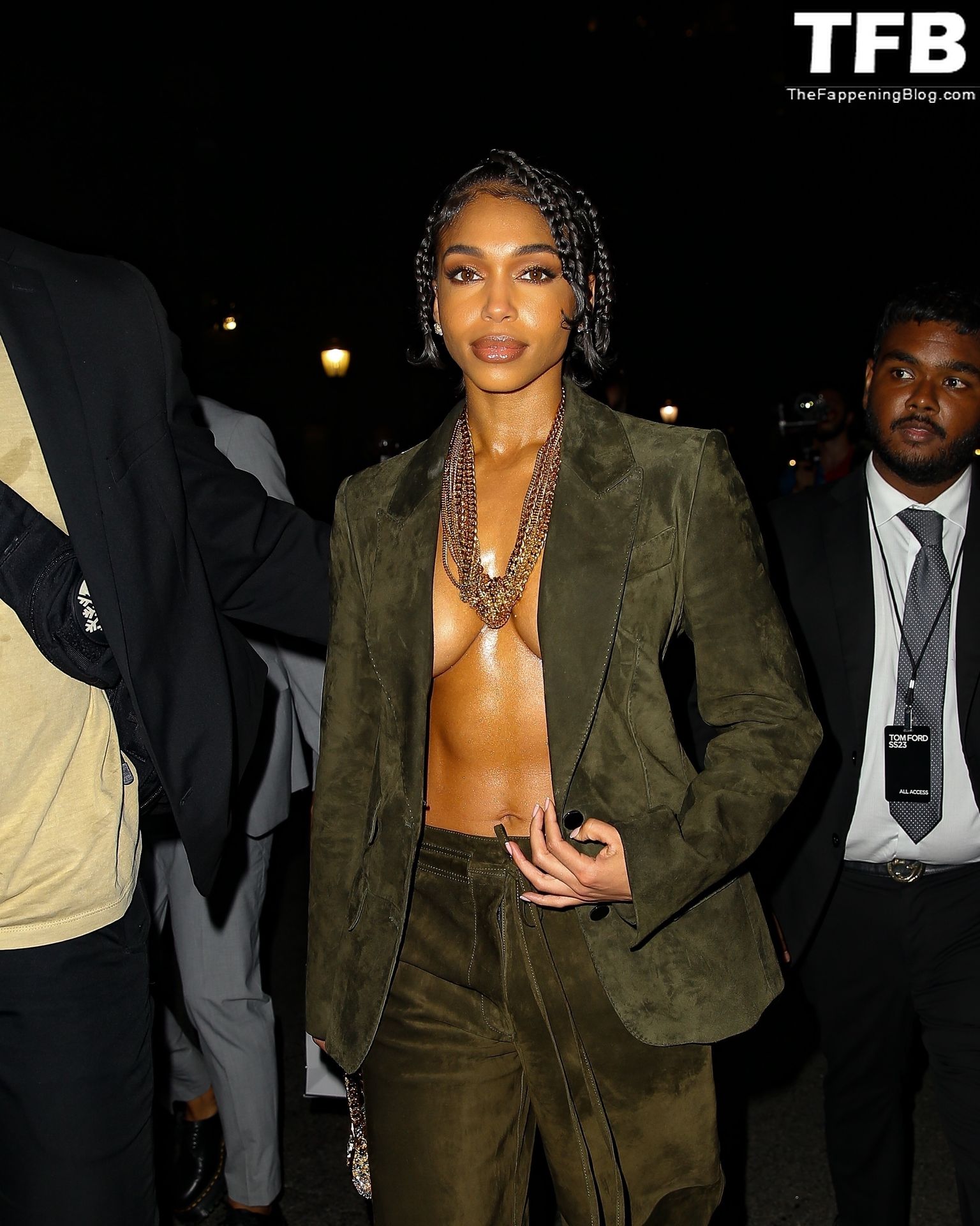 Lori Harvey Sexy The Fappening Blog 8 - Lori Harvey Shows Off Her Tits at the Tom Ford Fashion Show (38 Photos)