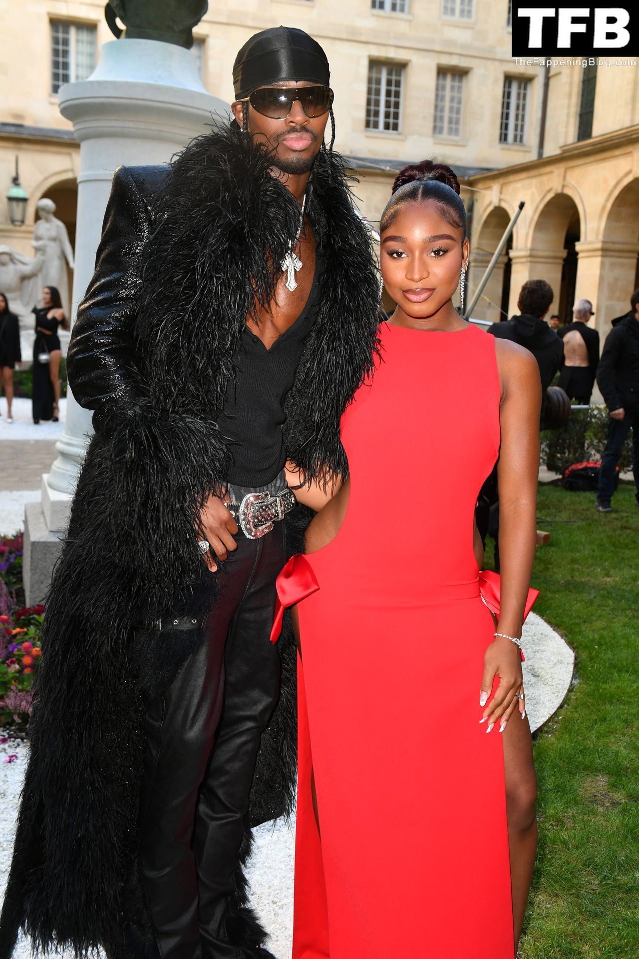 Normani Sexy The Fappening Blog 5 - Normani Looks Hot in a Red Dress Without Underwear as She Attends the Monot Womenswear Show (35 Photos)