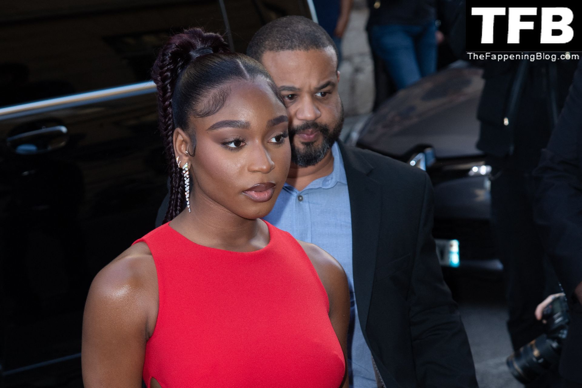 Normani Sexy The Fappening Blog 8 - Normani Looks Hot in a Red Dress Without Underwear as She Attends the Monot Womenswear Show (35 Photos)