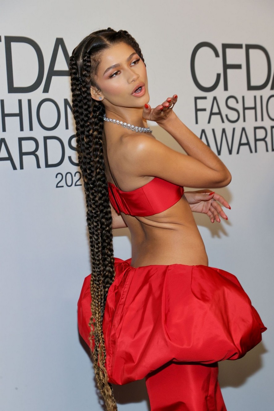Zendaya Almost Showed Her Pussy TheFappening.Pro 23 - Zendaya In A Revealing Skirt By Vera Wang (27 Photos)