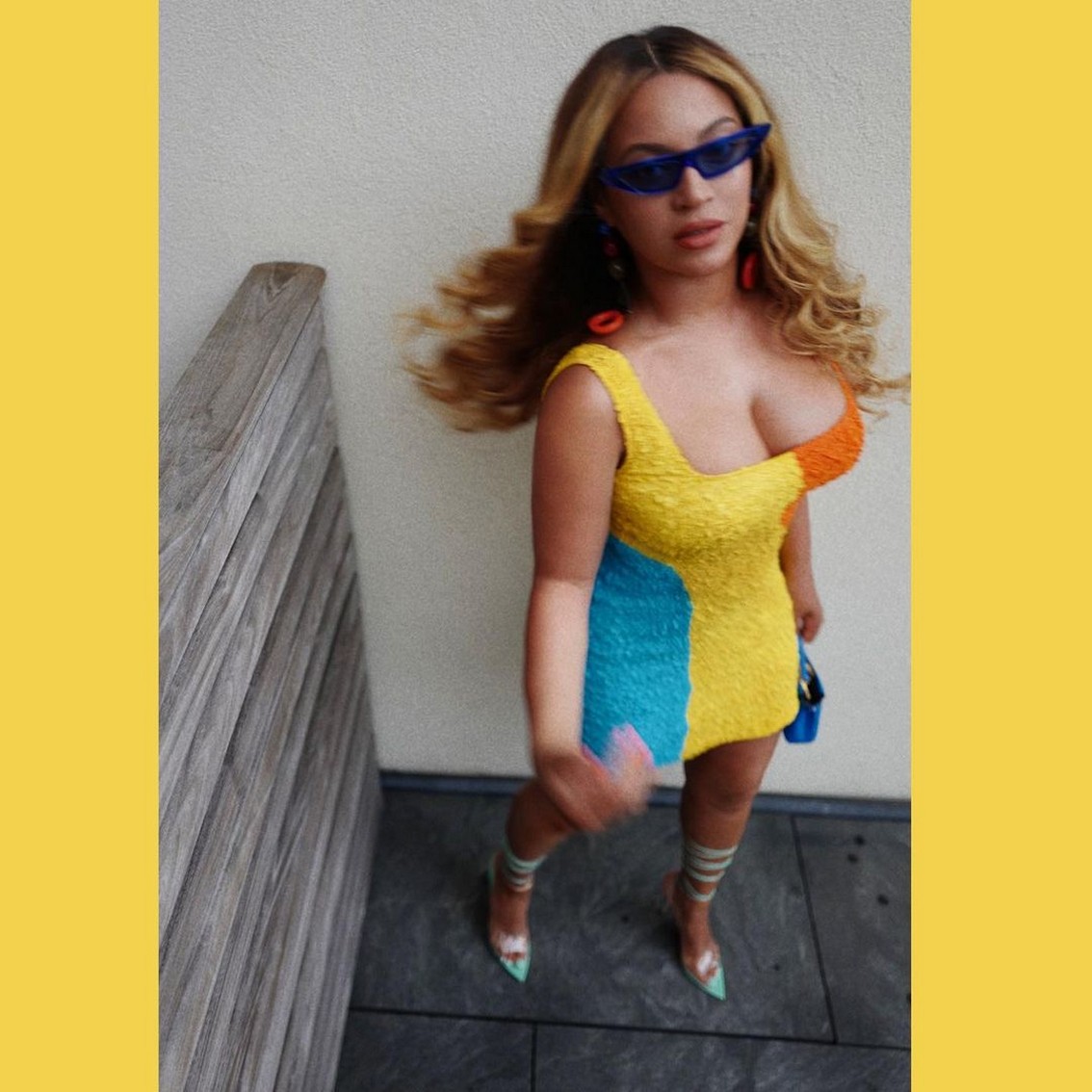 Beyonce Sexy Dress By Mara Hoffman TheFappening.Pro 3 - Beyonce Hot In A Little Dress (4 Photos)