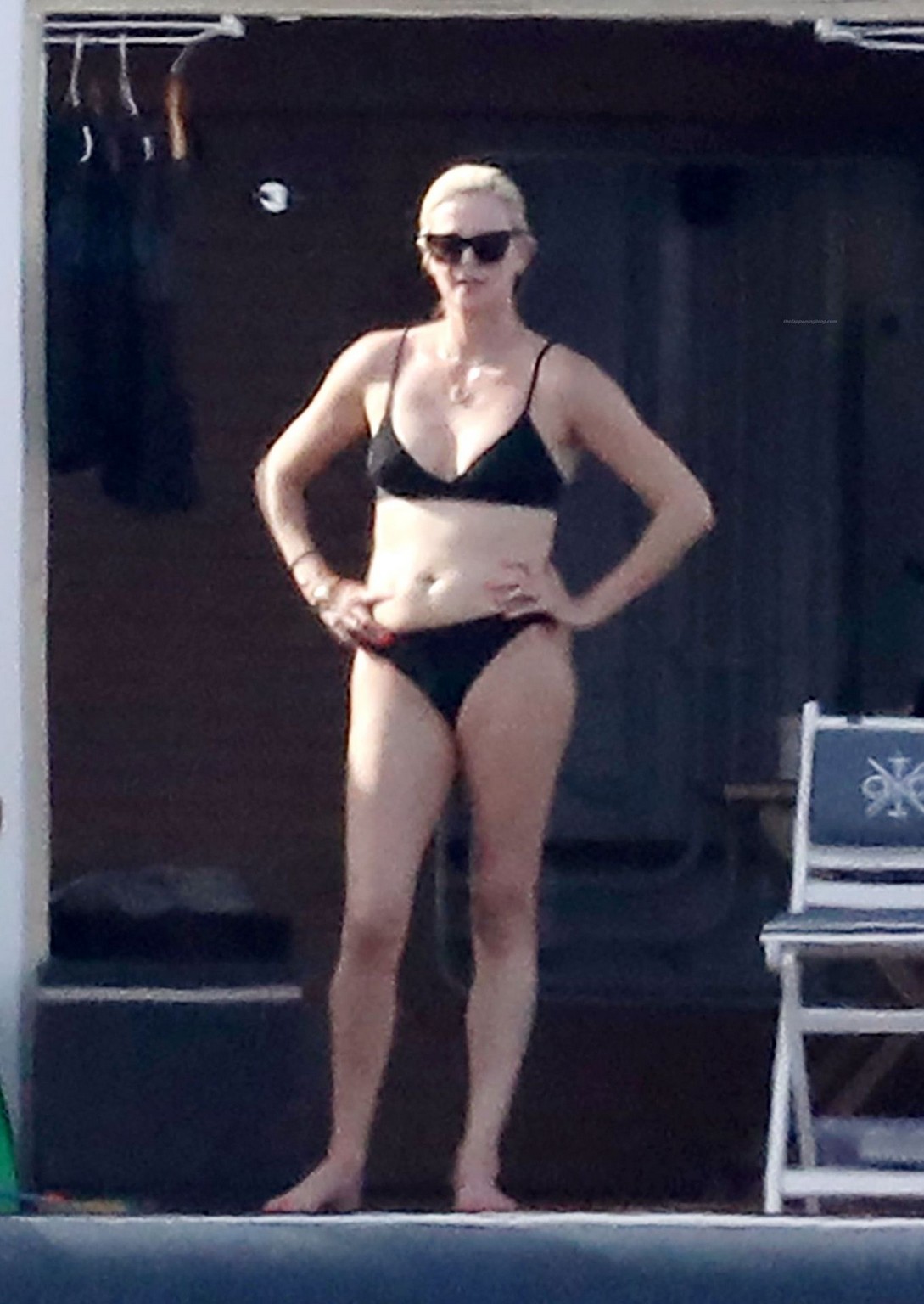 Charlize Theron Sexy Bikini TheFappening.Pro 17 - Charlize Theron In A Bikini On A Yacht (32 Photos)