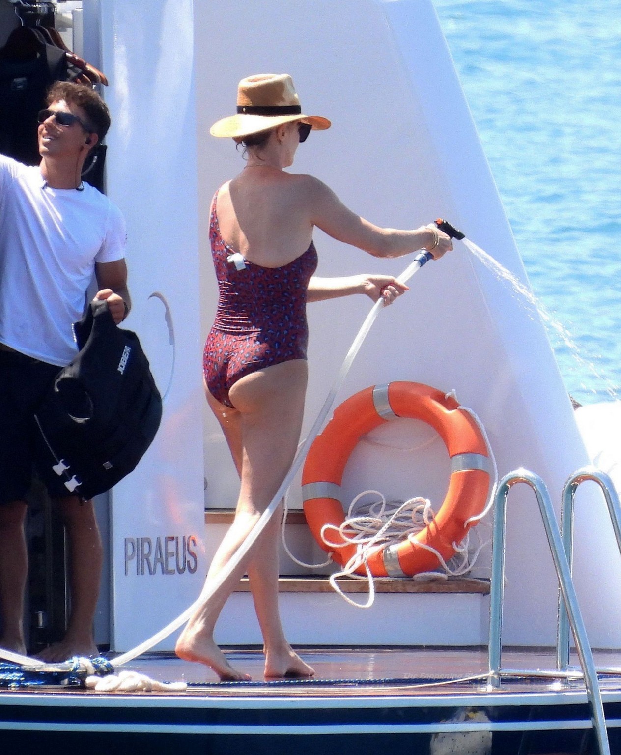 Charlize Theron Sexy Bikini TheFappening.Pro 2 - Charlize Theron In A Bikini On A Yacht (32 Photos)