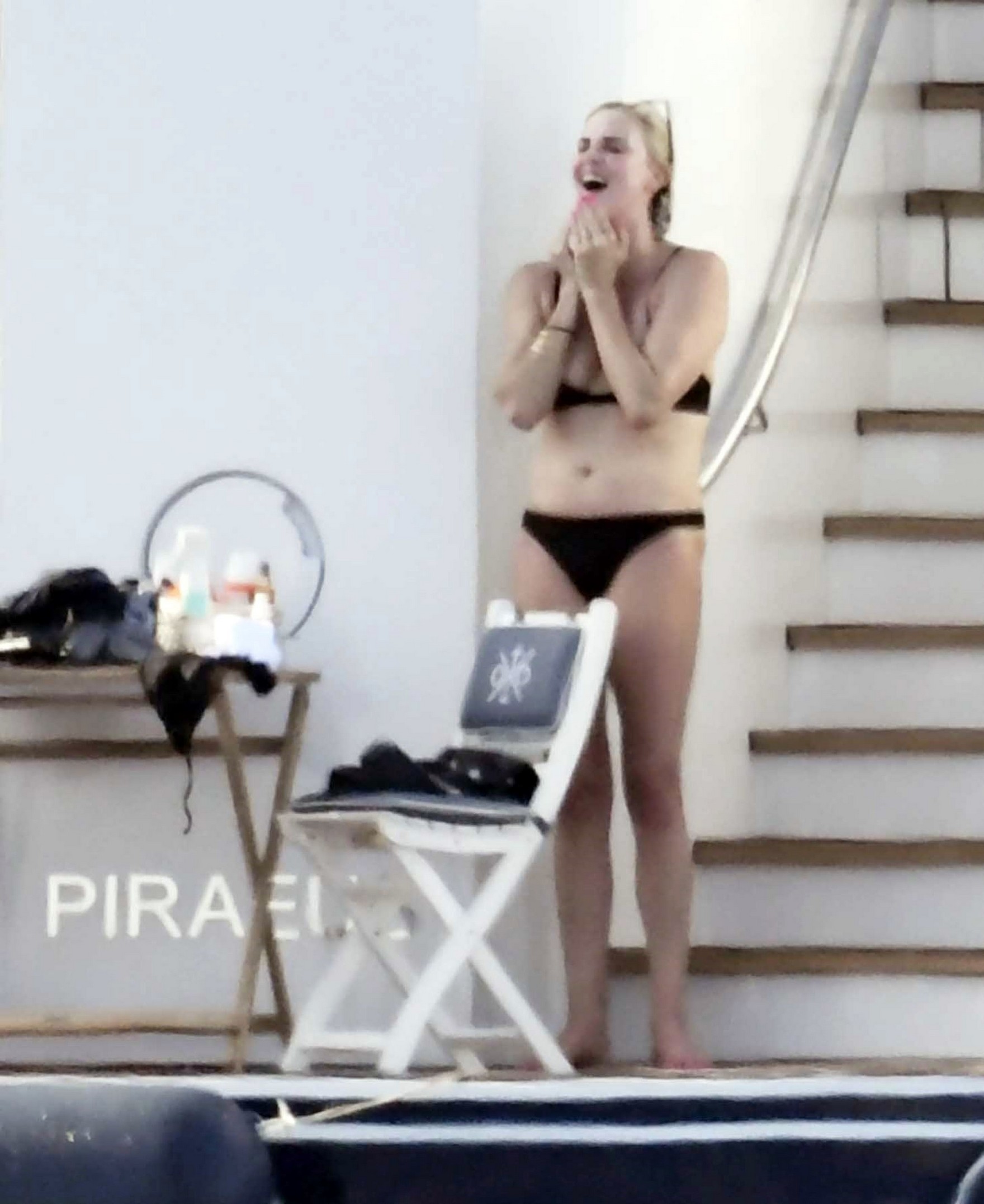 Charlize Theron Sexy Bikini TheFappening.Pro 32 - Charlize Theron In A Bikini On A Yacht (32 Photos)