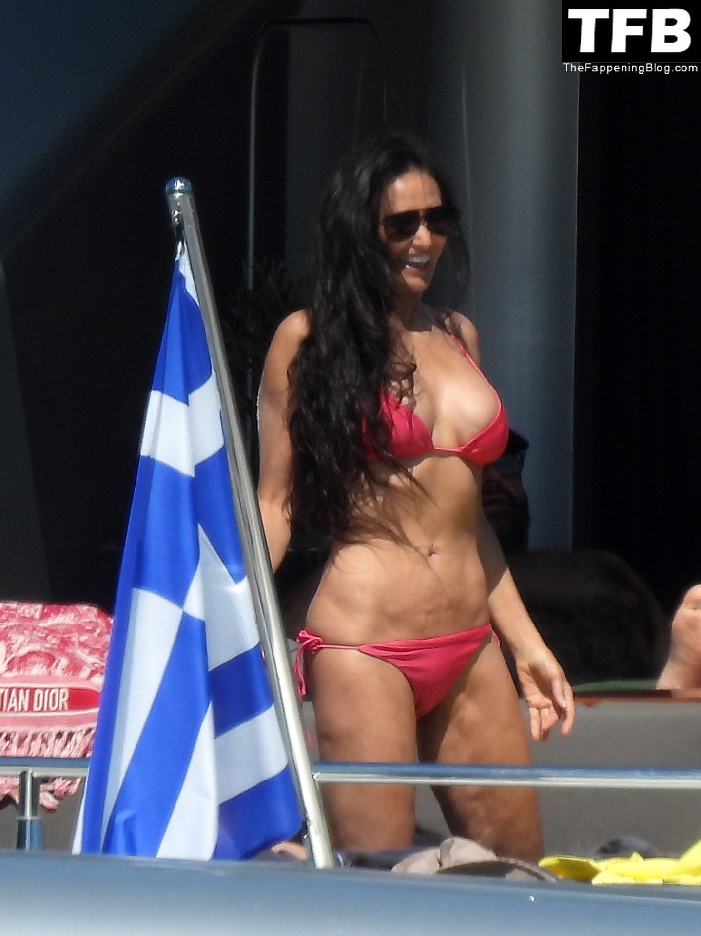 Demi Moore Sexy The Fappening Blog 16 - Demi Moore Looks Sensational at 59 in a Red Bikini on Vacation in Greece (59 Photos)