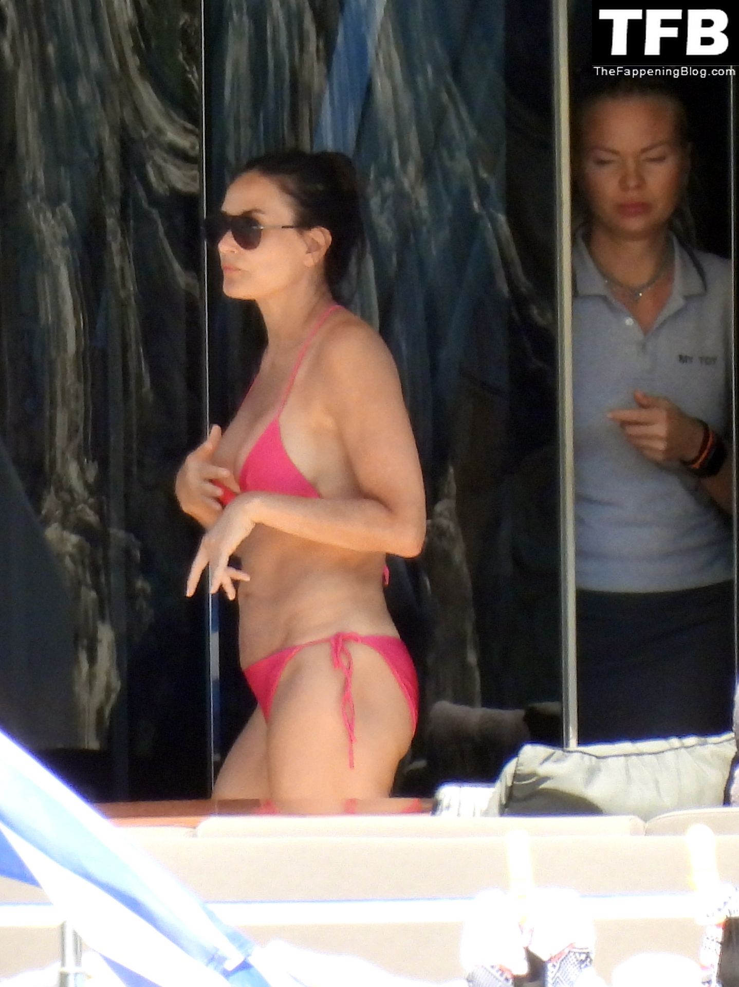 Demi Moore Sexy The Fappening Blog 28 - Demi Moore Looks Sensational at 59 in a Red Bikini on Vacation in Greece (59 Photos)