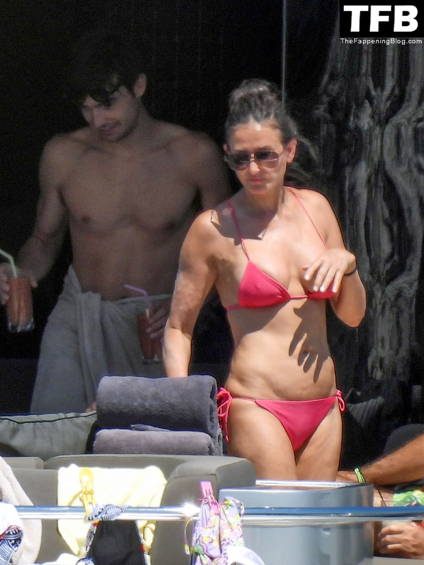 Demi Moore Sexy The Fappening Blog 56 - Demi Moore Looks Sensational at 59 in a Red Bikini on Vacation in Greece (59 Photos)