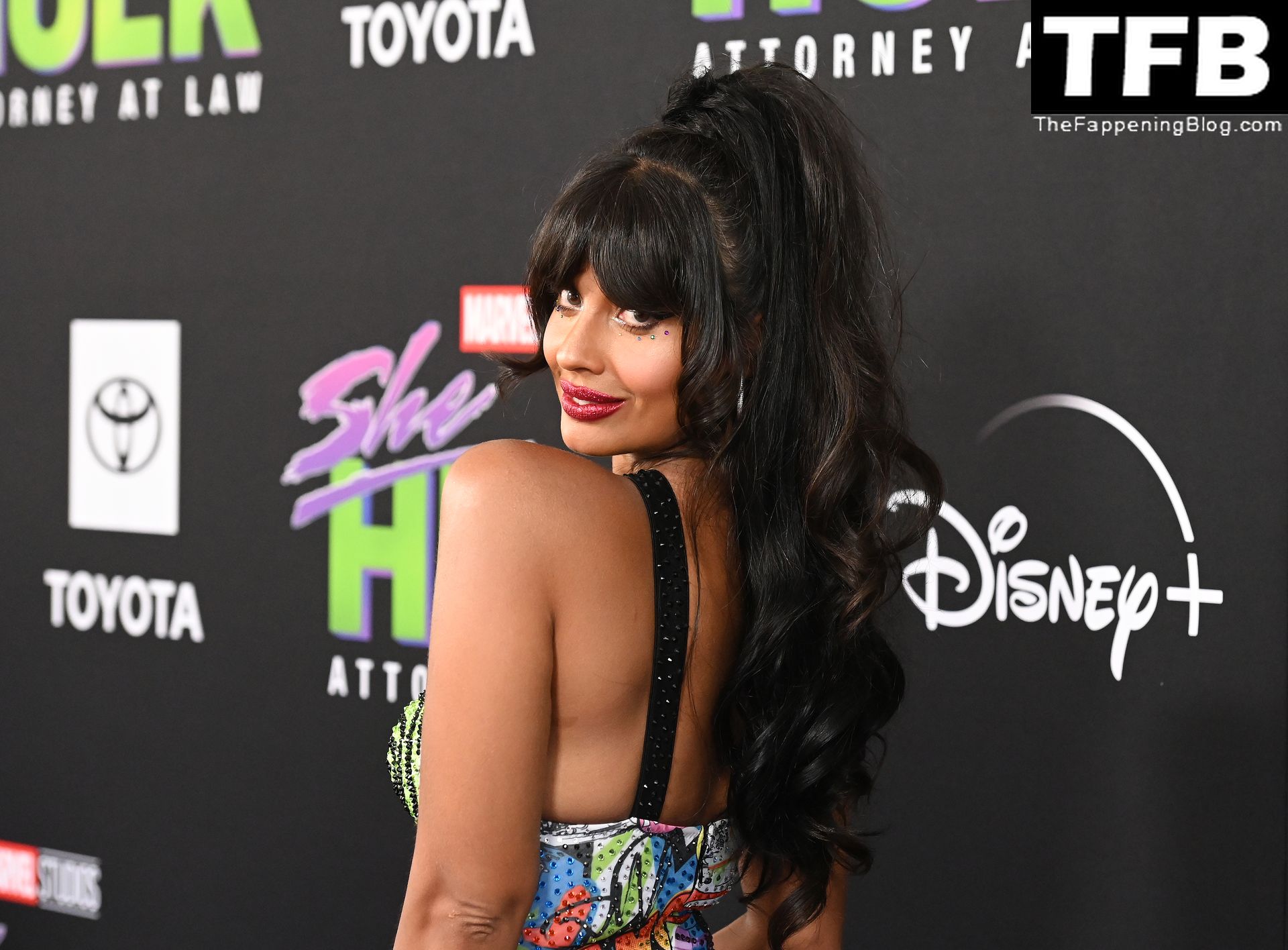 Jameela Jamil Sexy The Fappening Blog 30 - Jameela Jamil Flaunts Her Big Tits at the Premiere of Disney+’s “She Hulk: Attorney at Law” in LA (53 Photos)