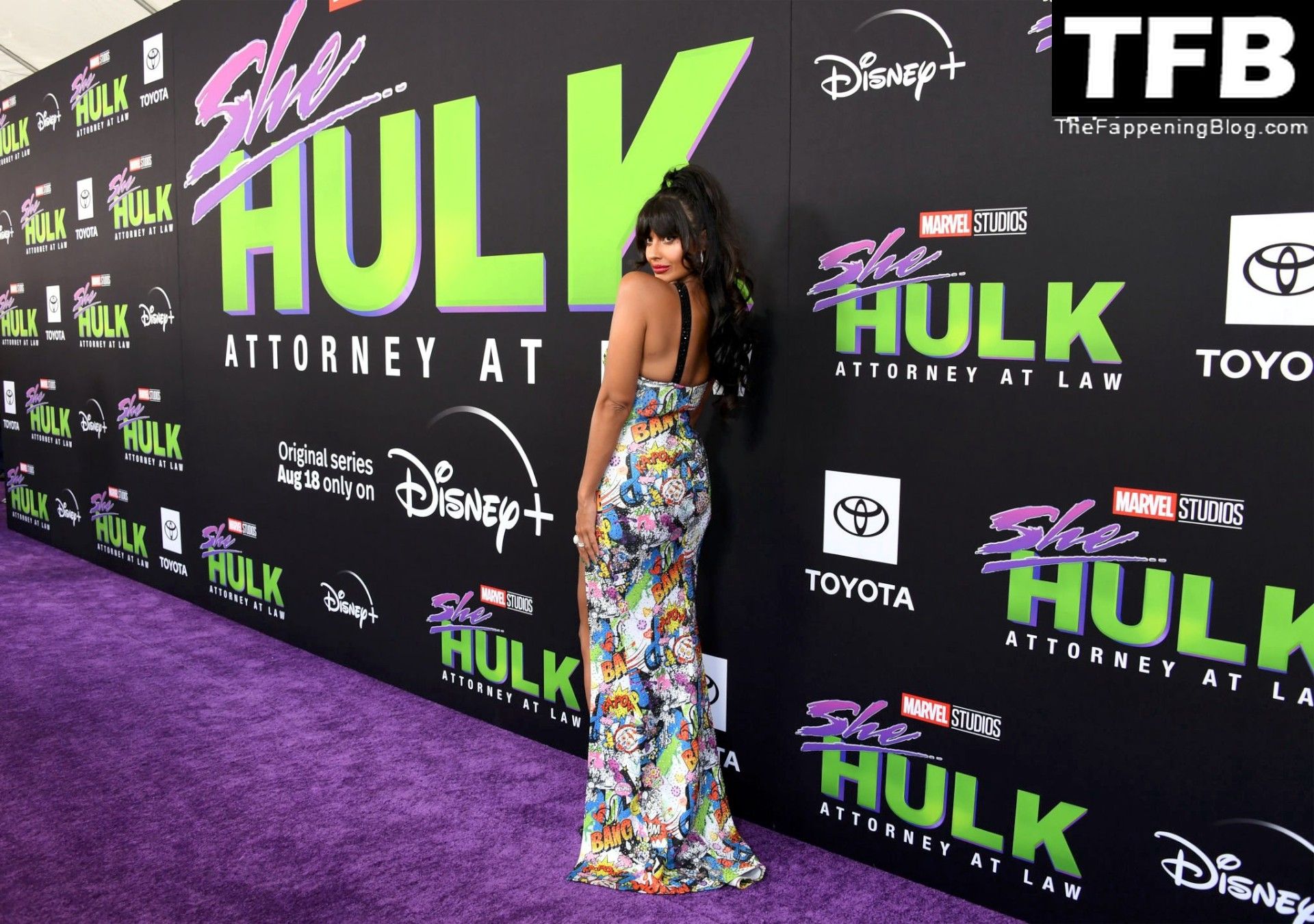Jameela Jamil Sexy The Fappening Blog 35 - Jameela Jamil Flaunts Her Big Tits at the Premiere of Disney+’s “She Hulk: Attorney at Law” in LA (53 Photos)