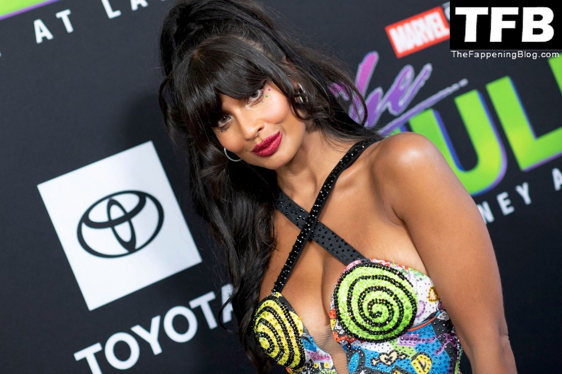 Jameela Jamil Sexy The Fappening Blog 48 - Jameela Jamil Flaunts Her Big Tits at the Premiere of Disney+’s “She Hulk: Attorney at Law” in LA (53 Photos)