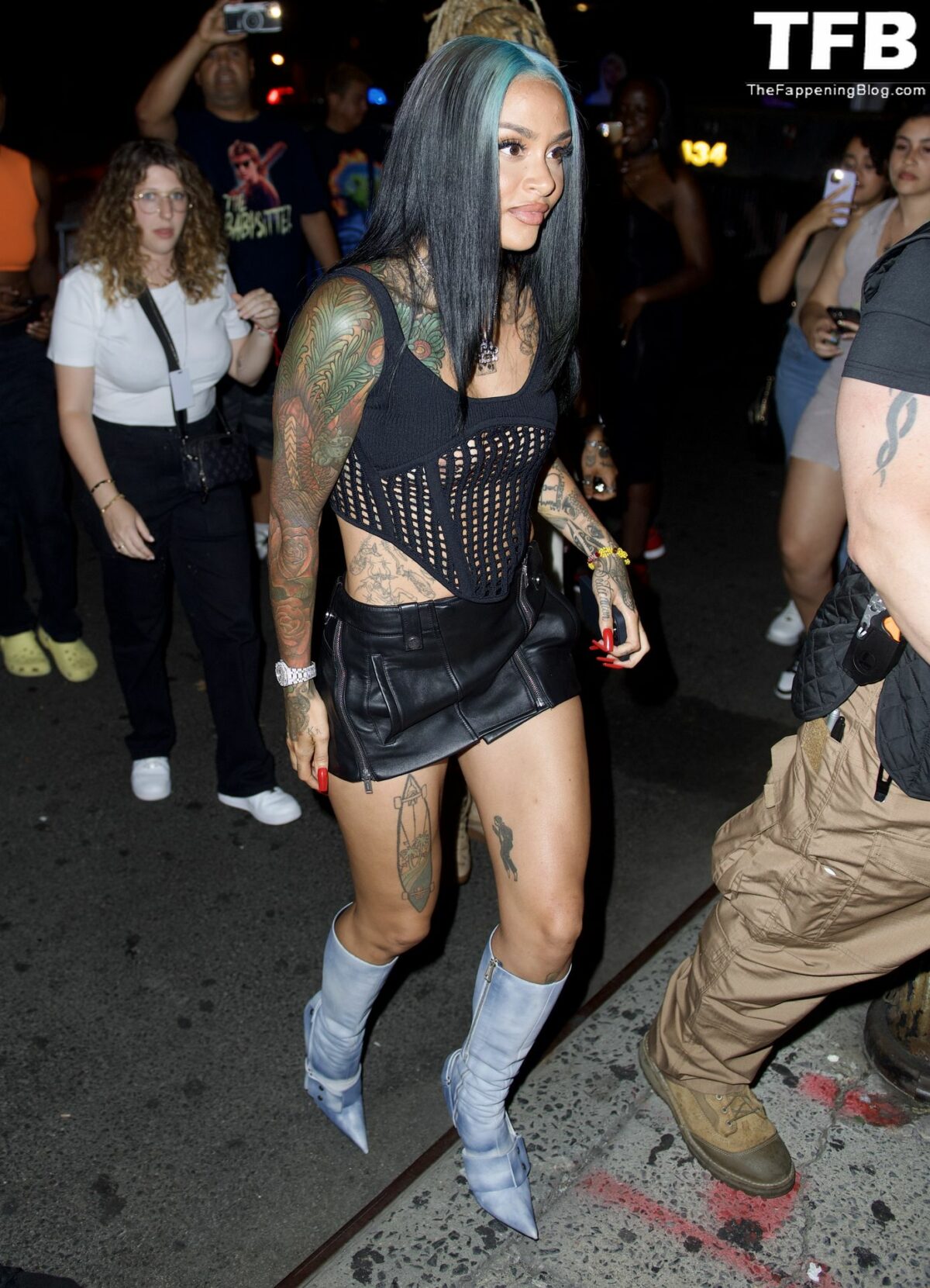 Kehlani See Through Nudity The Fappening Blog 1 1200x1661 - Kehlani Flashes Her Nude Tits in NYC (17 Photos)