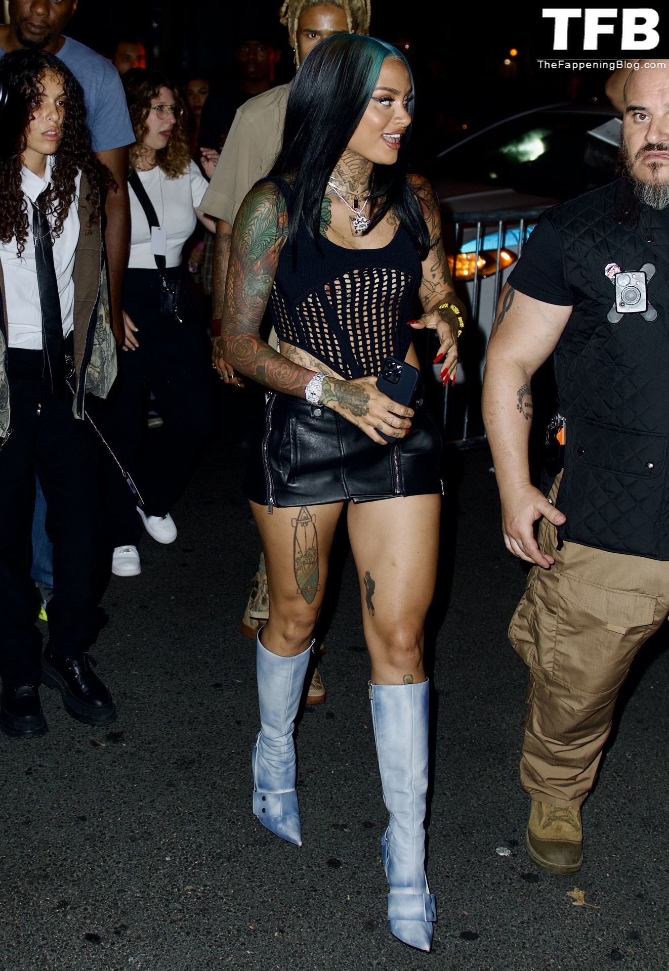 Kehlani See Through Nudity The Fappening Blog 11 - Kehlani Flashes Her Nude Tits in NYC (17 Photos)