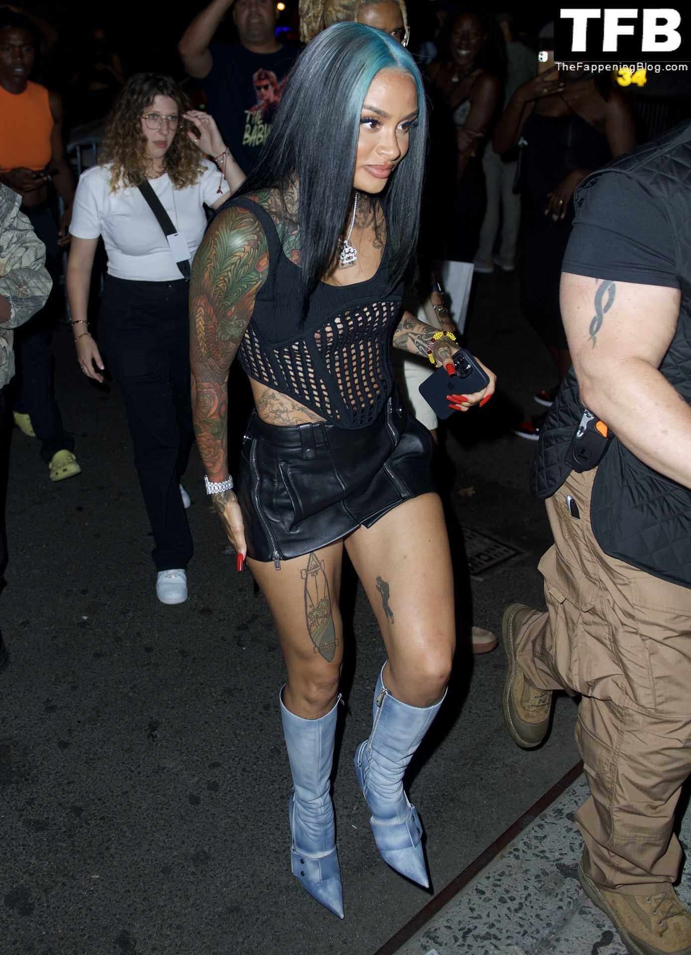 Kehlani See Through Nudity The Fappening Blog 12 - Kehlani Flashes Her Nude Tits in NYC (17 Photos)
